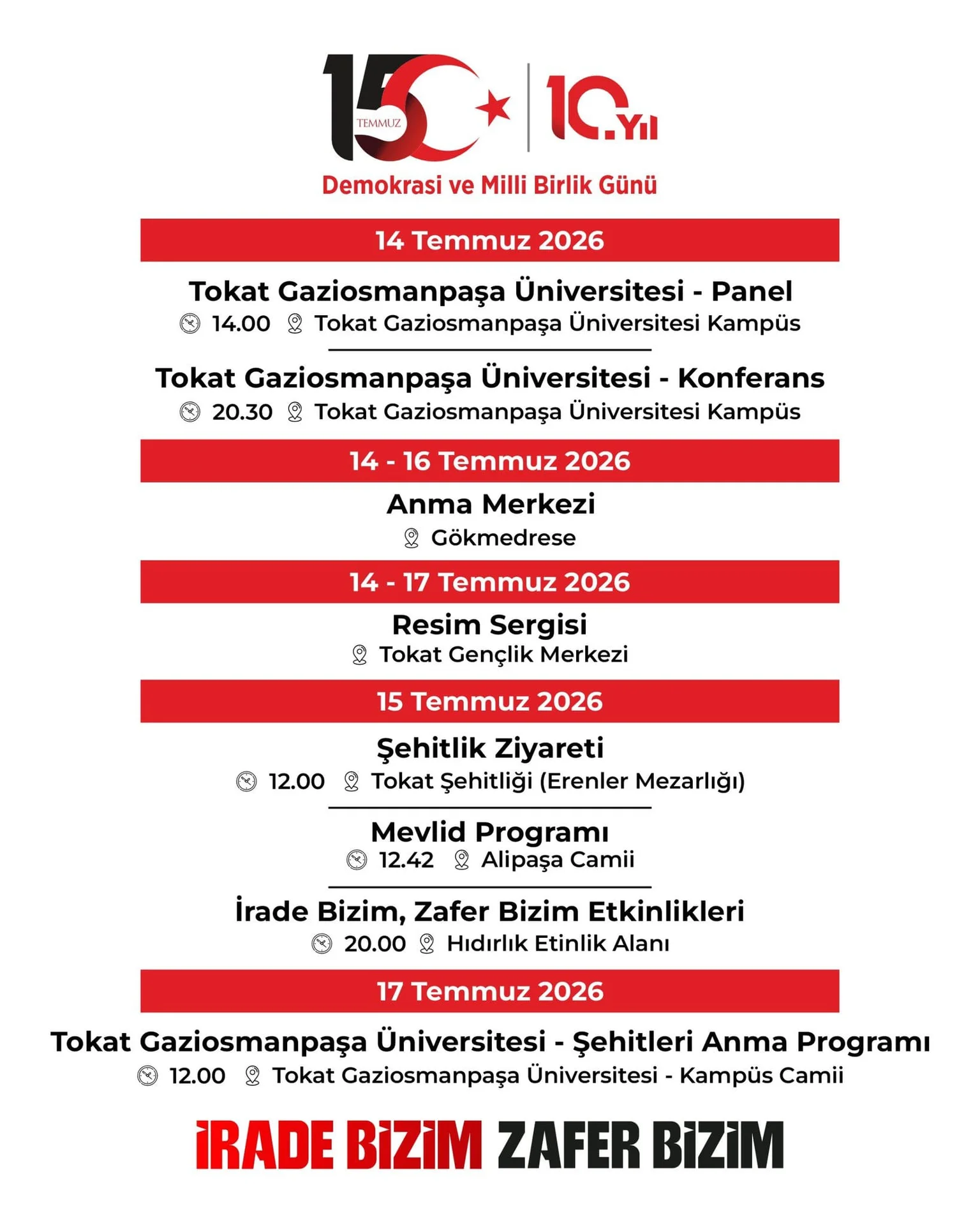15 Temmuz Demokrasi ve Milli Birlik Günü - Görsel 1