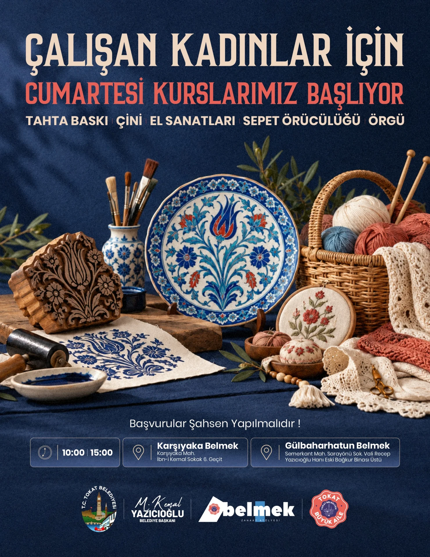 Çalışan Kadınlar İçin Cumartesi Kurslarımız Başlıyor - Görsel 1