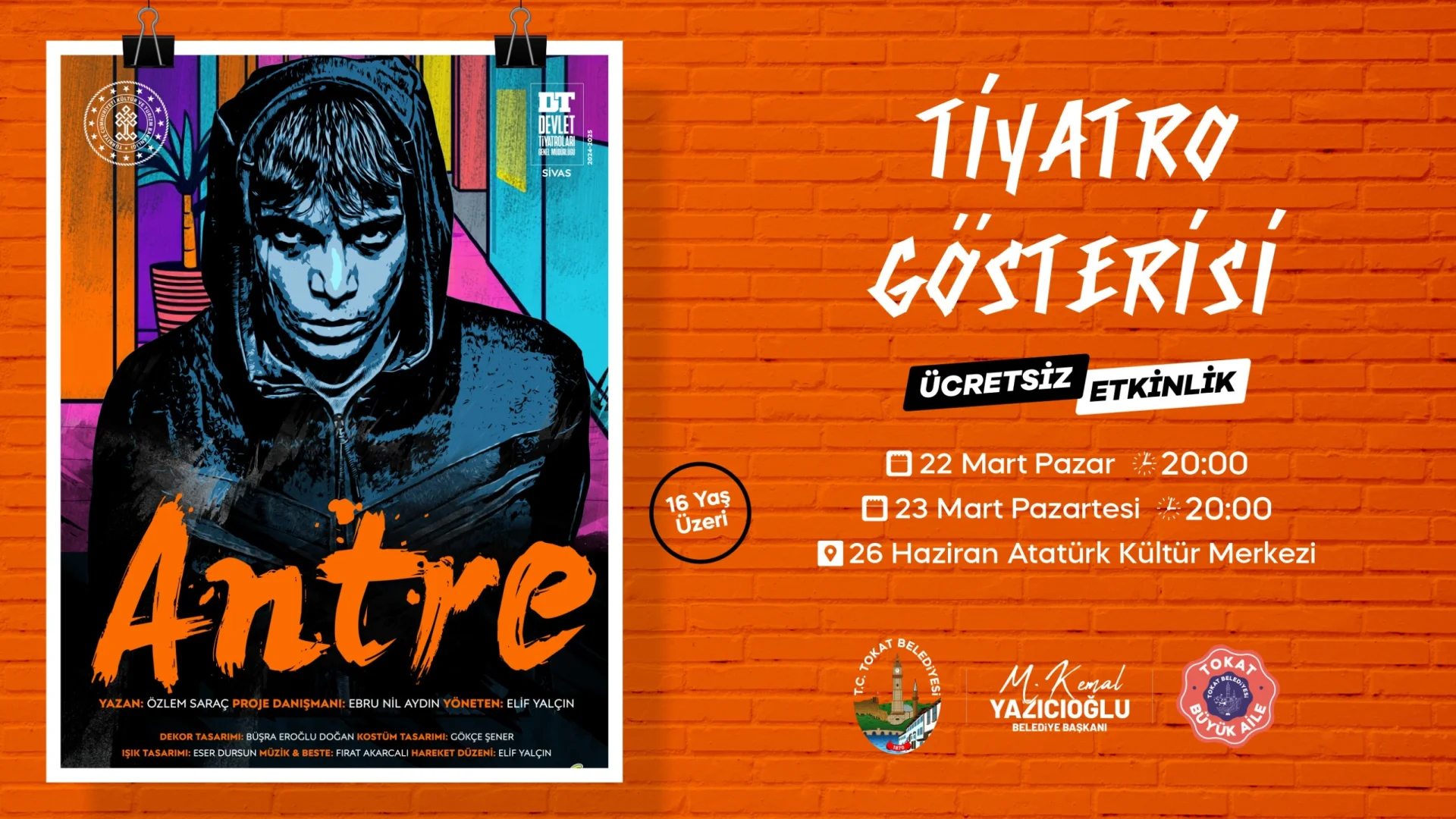 "Antre" Tiyatro Gösterisi