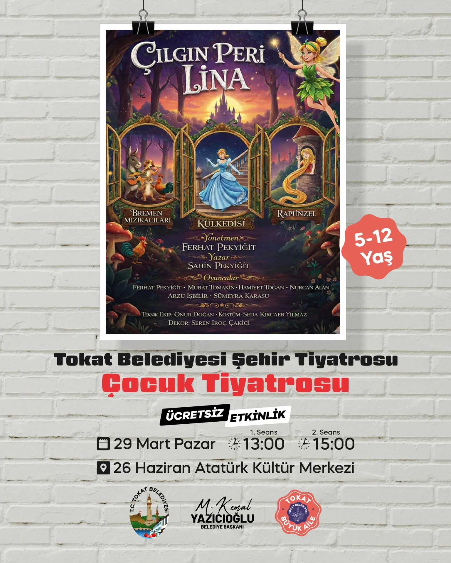 Çocuk Tiyatrosu: Çılgın Peri Lina - Görsel 1