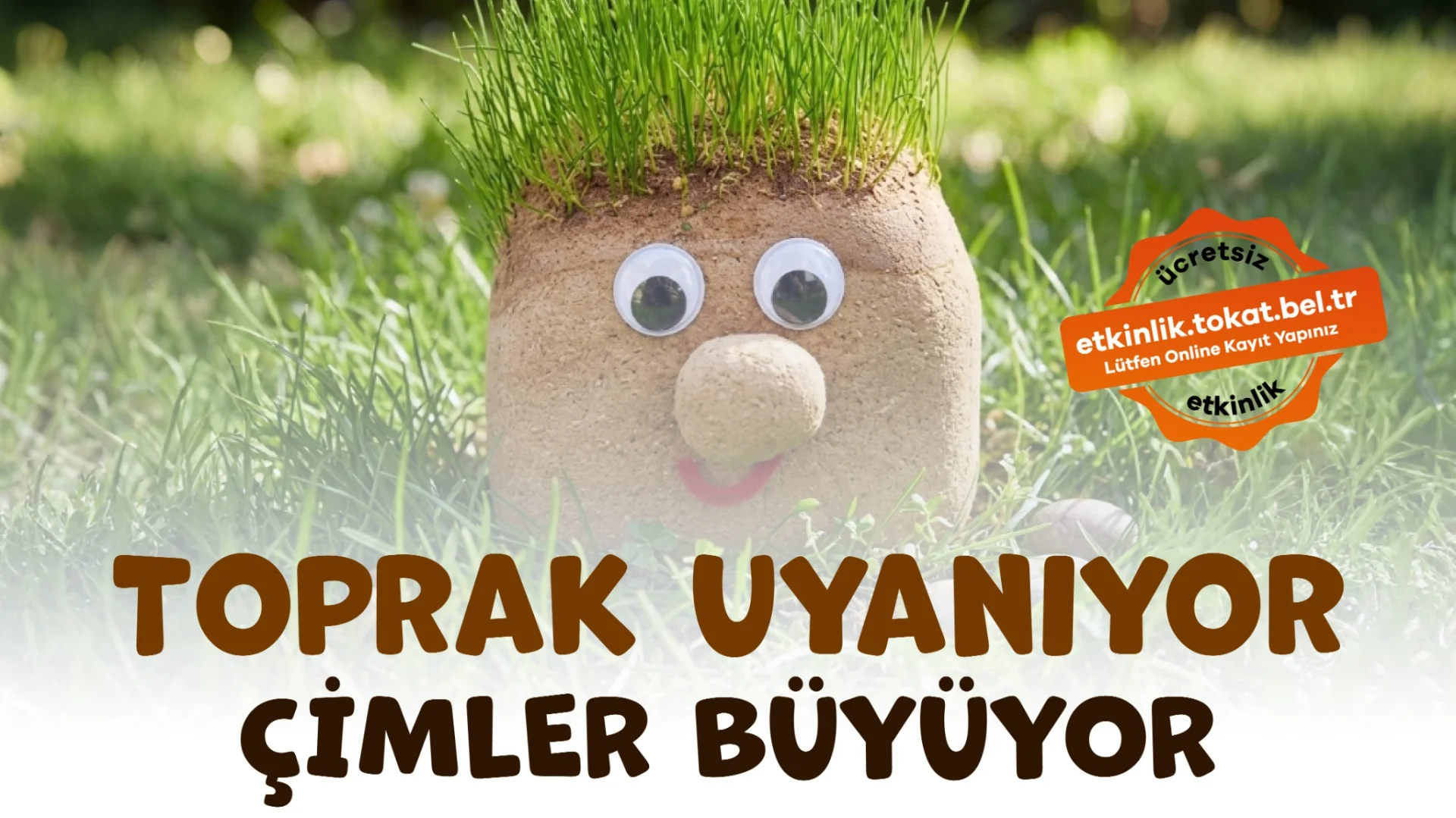 Toprak Uyanıyor Çimle Büyüyor