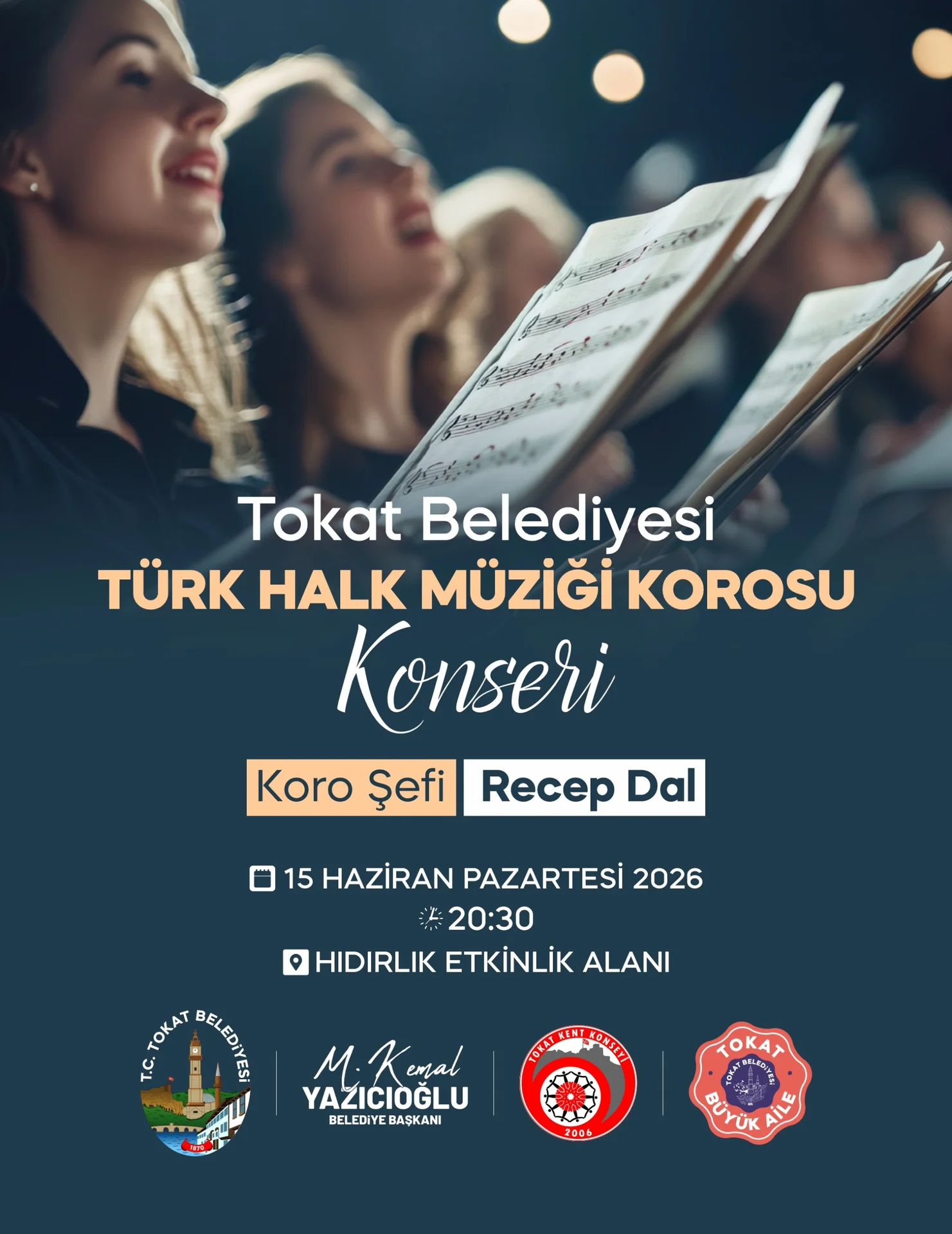 Türk Halk Müziği Korosu Konseri - Görsel 1