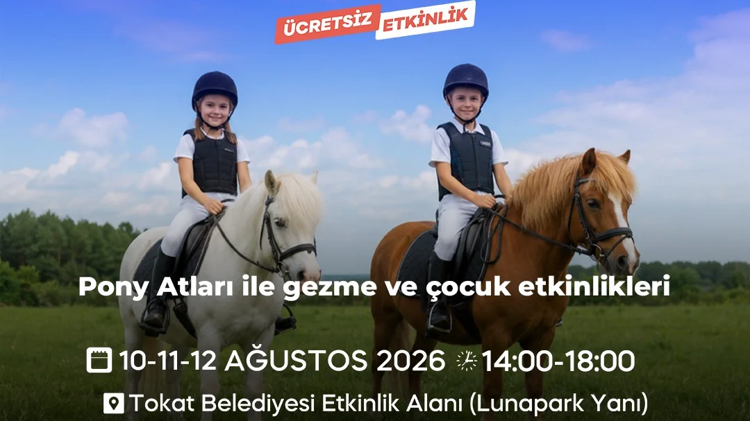 Pony Atları İle Gezme