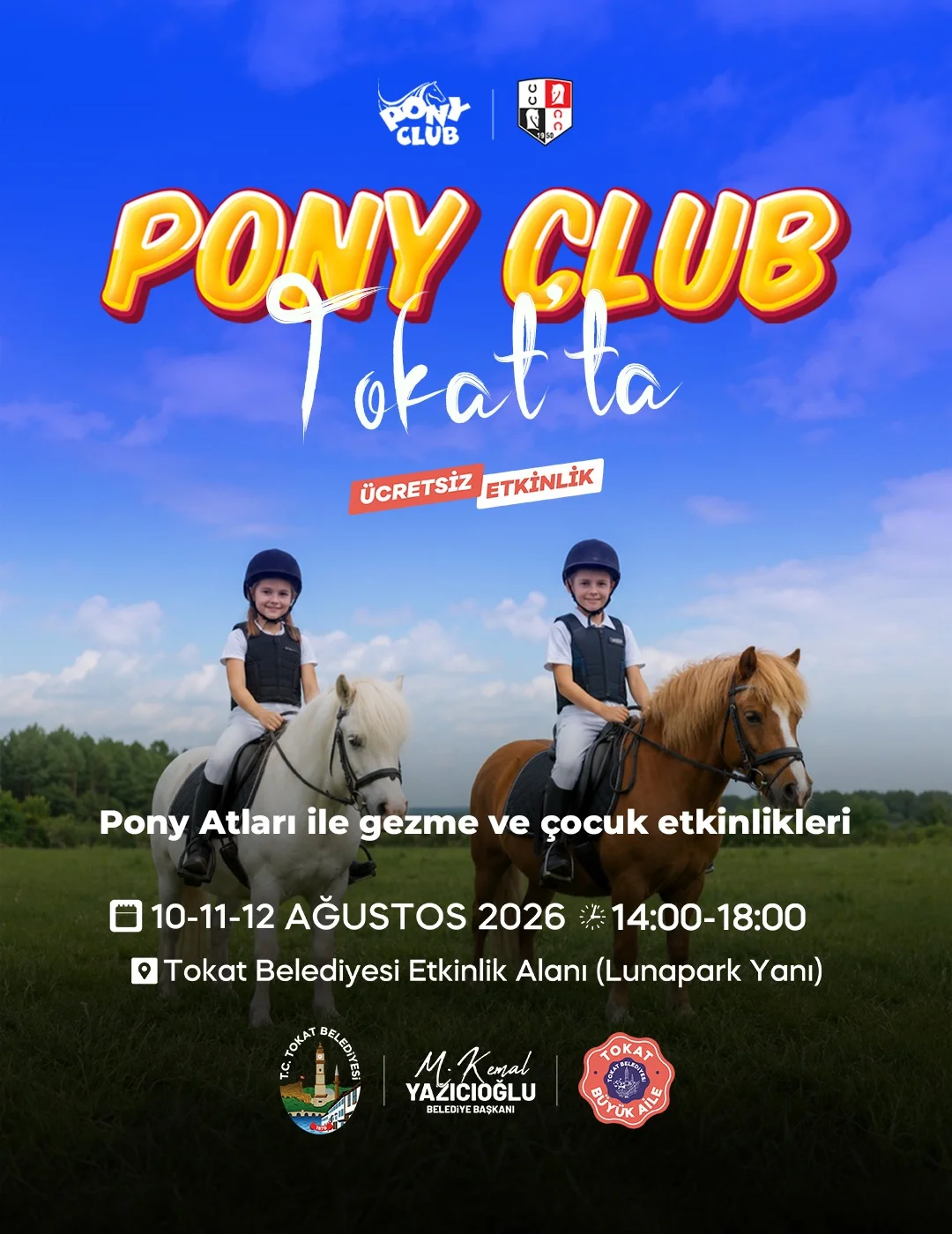 Pony Atları İle Gezme - Görsel 1