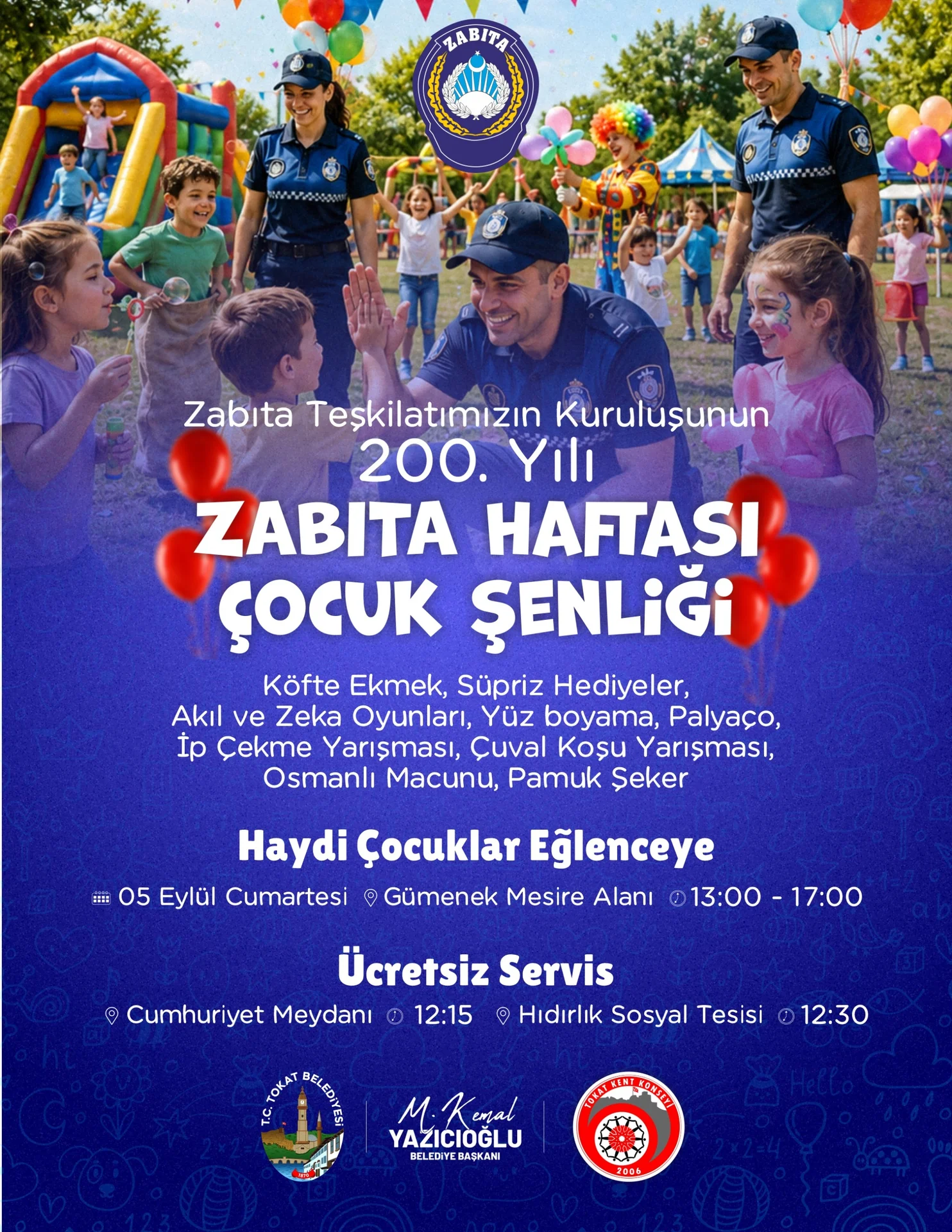 Zabıta Haftası Çocuk Şenliği - Görsel 1
