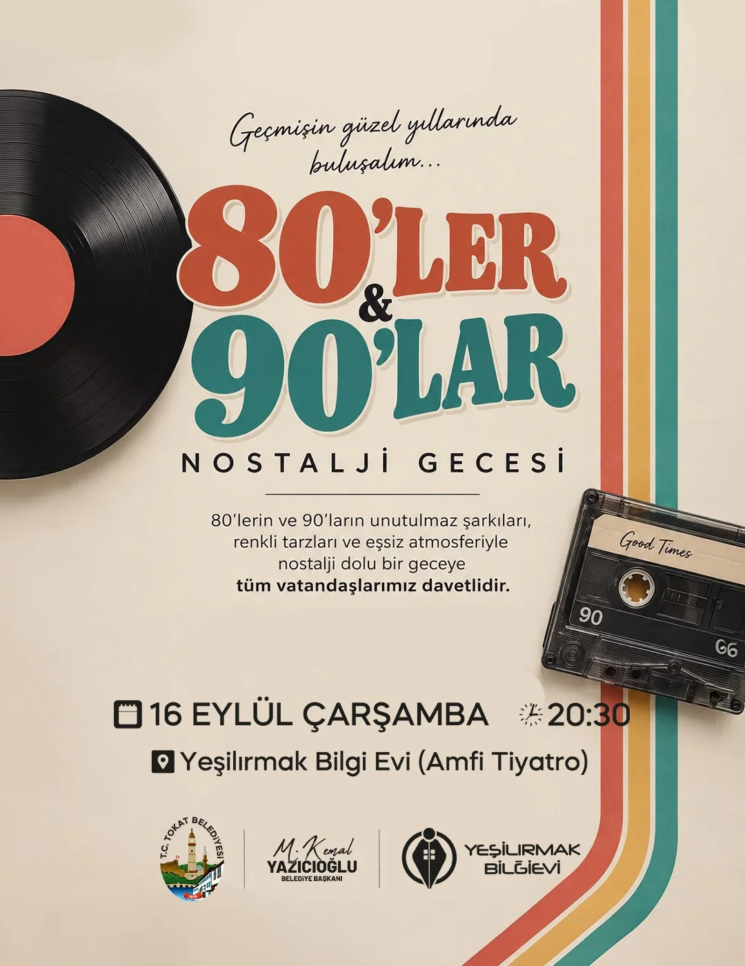 80'ler & 90'lar Nostalji Gecesi - Görsel 1