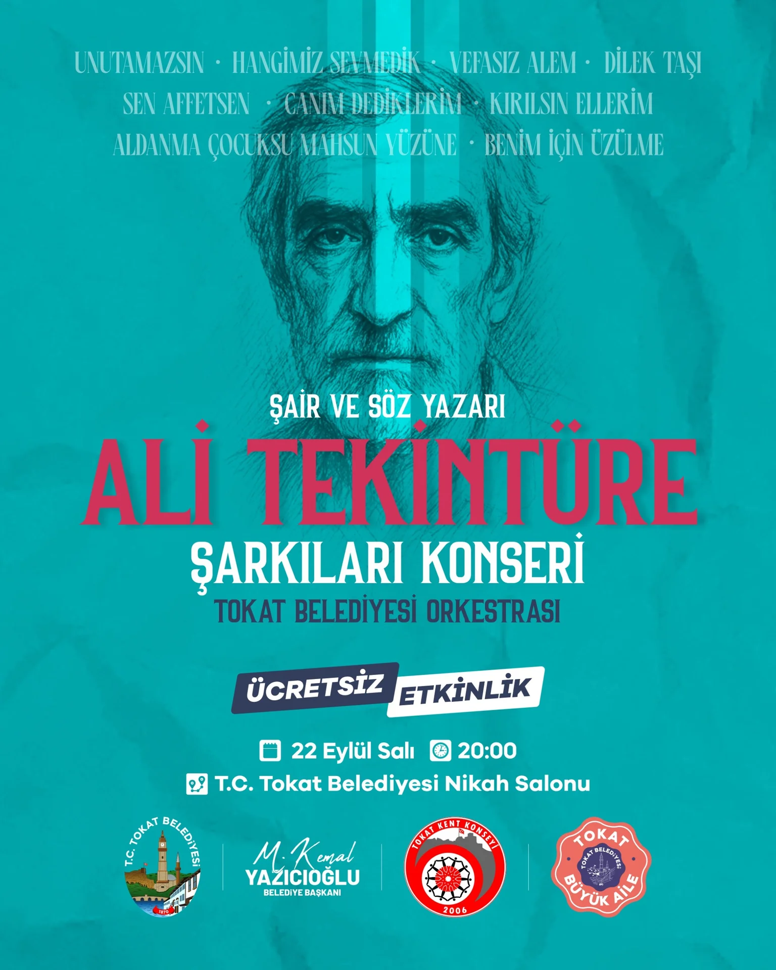 Ali Tekintüre Şarkıları Konseri - Görsel 1