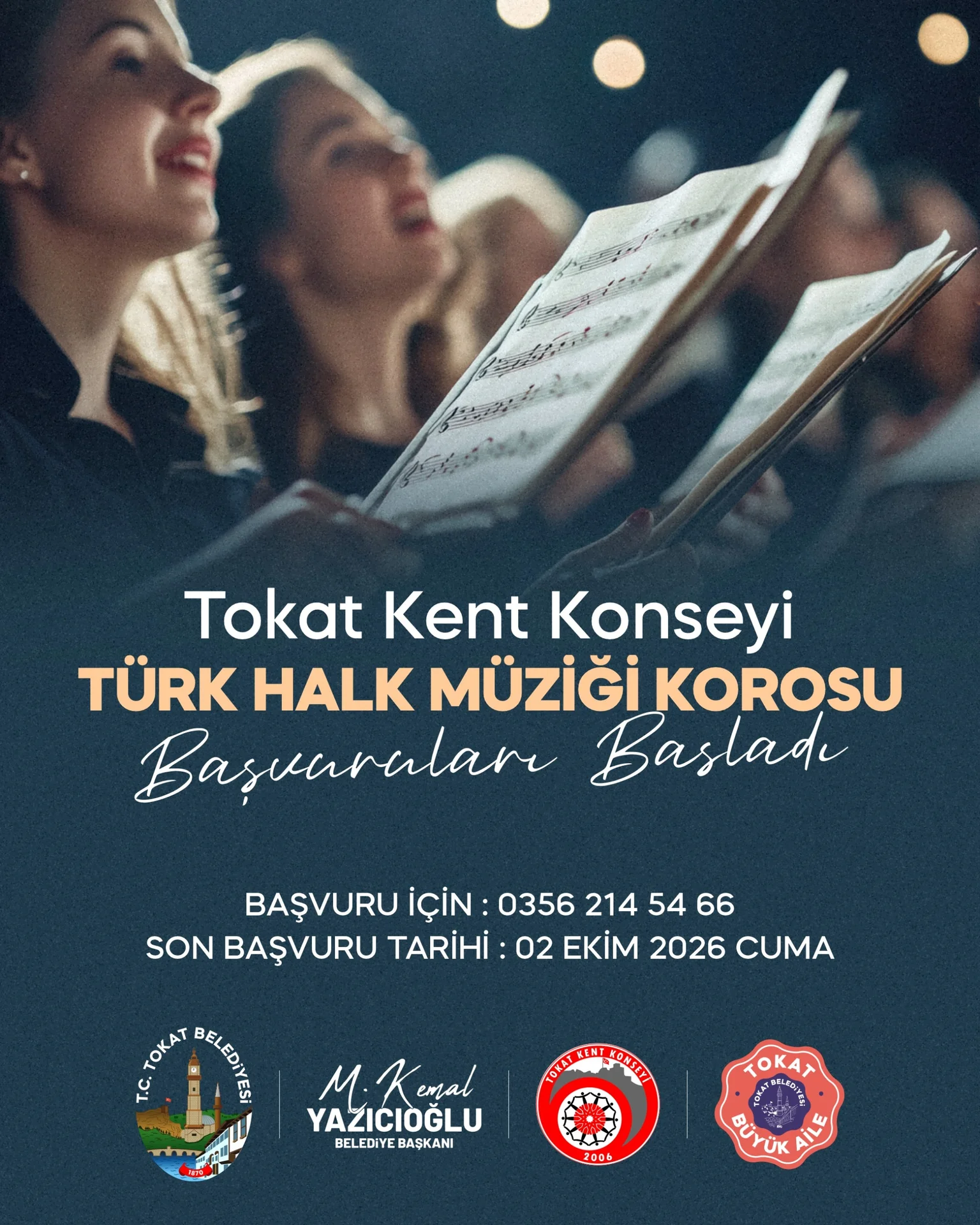 Tokat Kent Konseyi Türk Halk Müziği Korosu Başvurusu - Görsel 1
