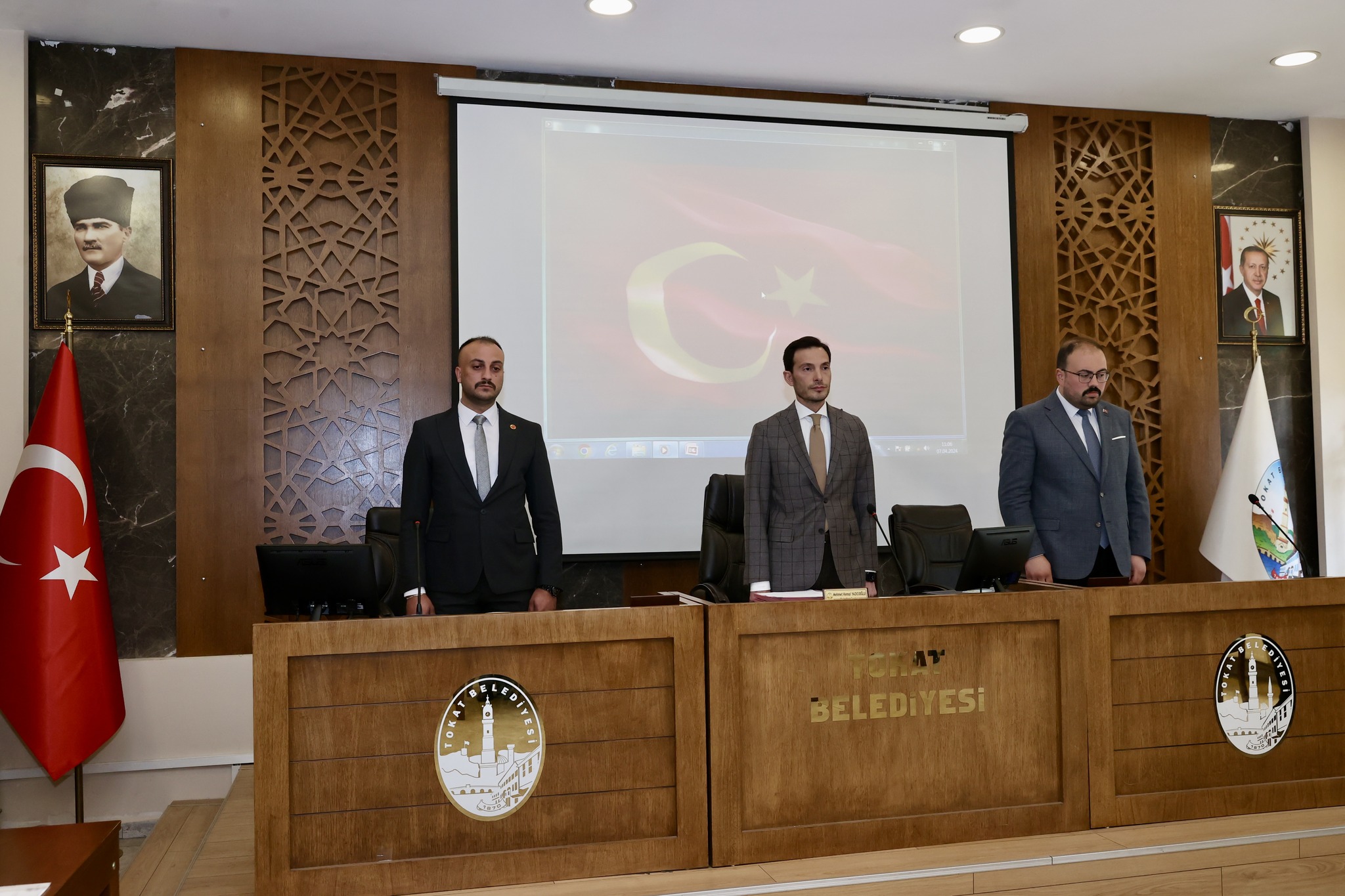 YENİ DÖNEMİN İLK BELEDİYE MECLİSİ TOPLANTISI YAPILDI - Görsel 1