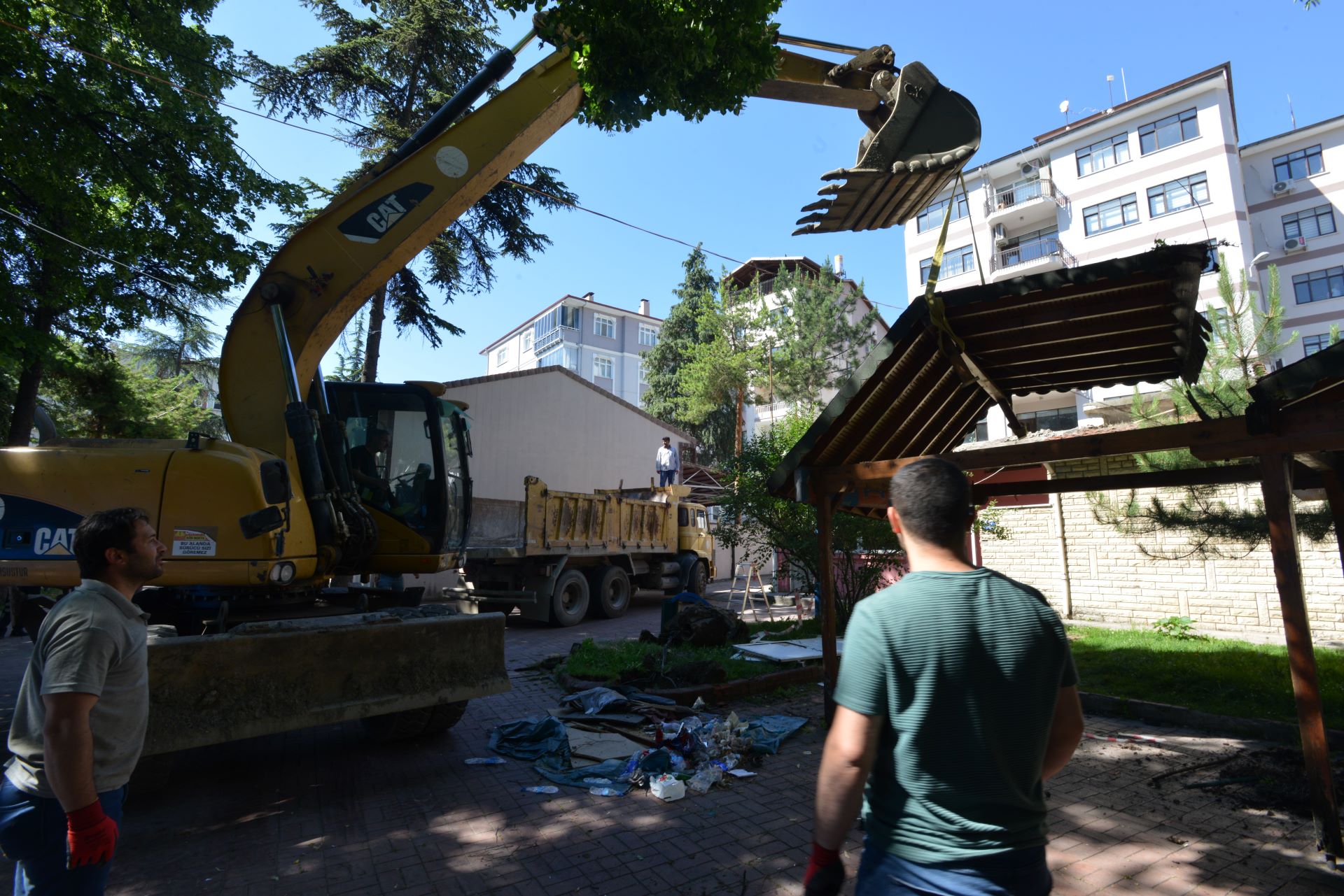 TOKAT BELEDİYESİ DUDAYEV PARKI’NI YENİLİYOR - Görsel 6