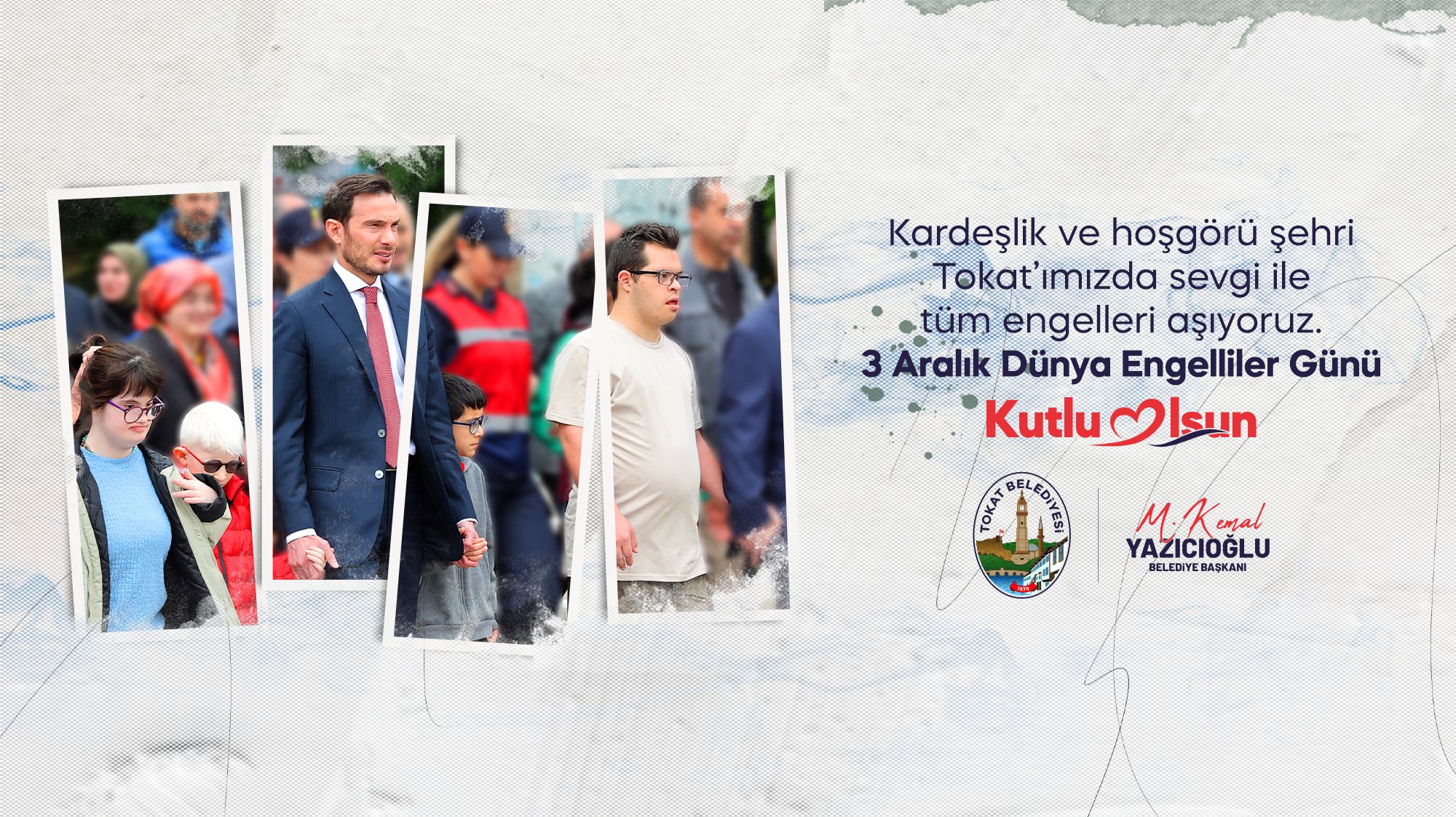 BAŞKAN YAZICIOĞLU: “HEDEFİMİZ KENT ENGELLERİNİ ORTADAN KALDIRMAKTIR”