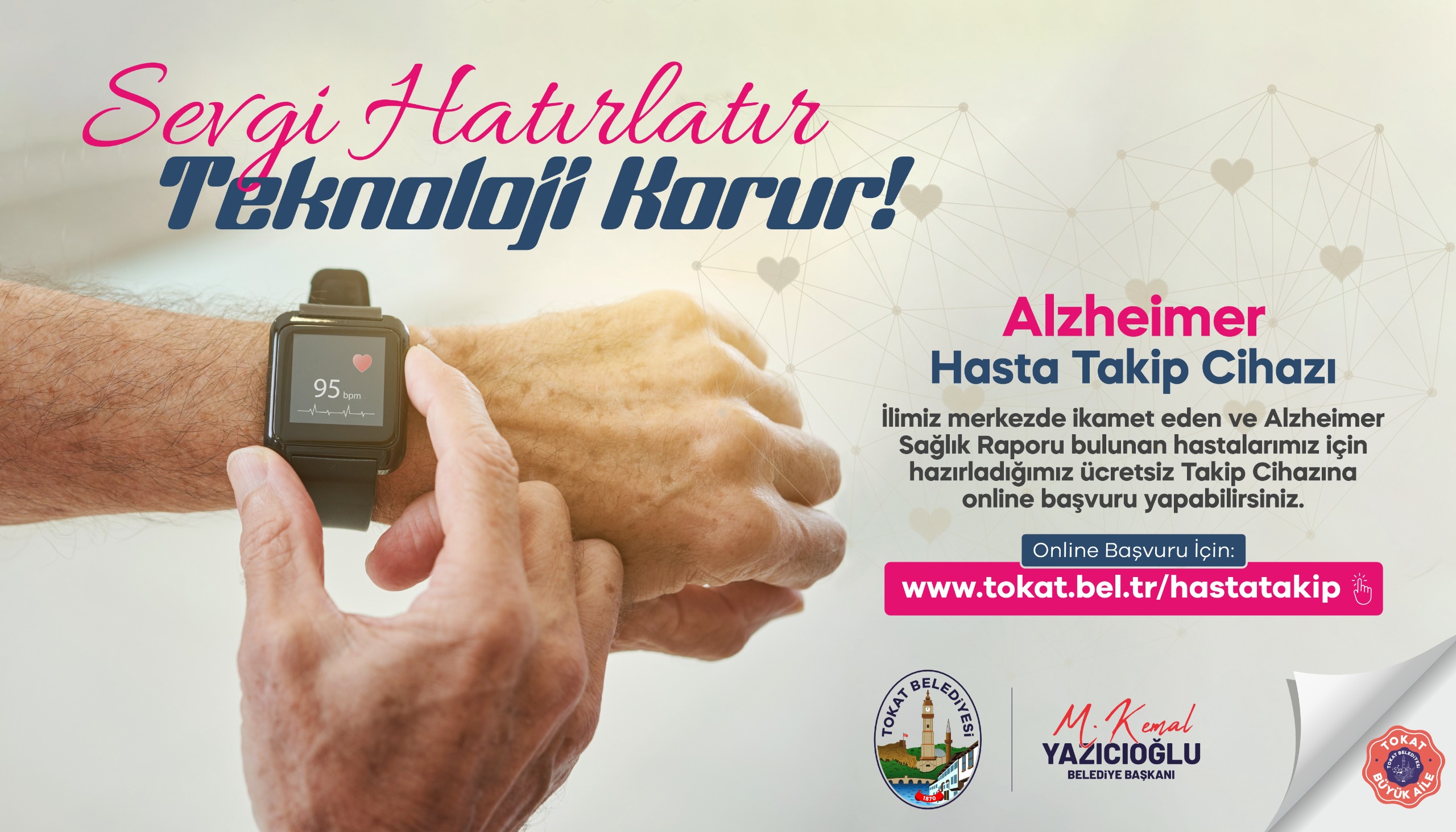 Alzheimer Hastalarına Akıllı Takip Cihazı Desteği