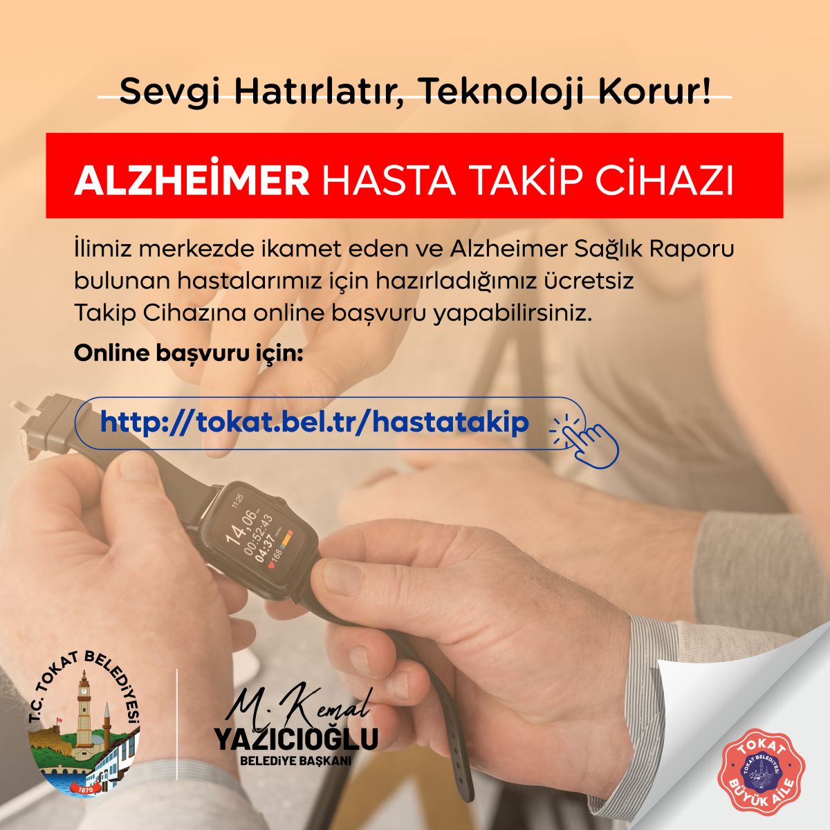 Alzheimer Hastalarına Akıllı Takip Cihazı Desteği - Görsel 1