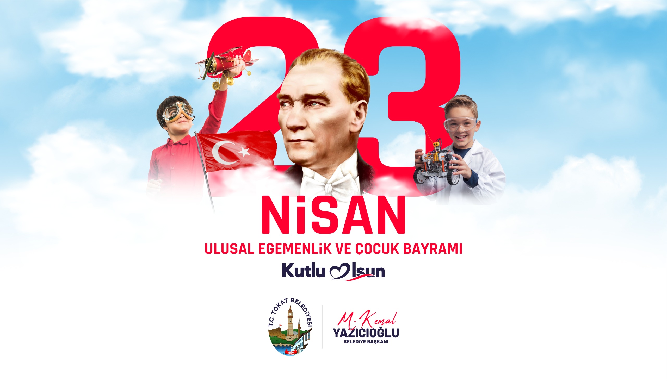 23 Nisan Ulusal Egemenlik ve Çocuk Bayramı Mesajı
