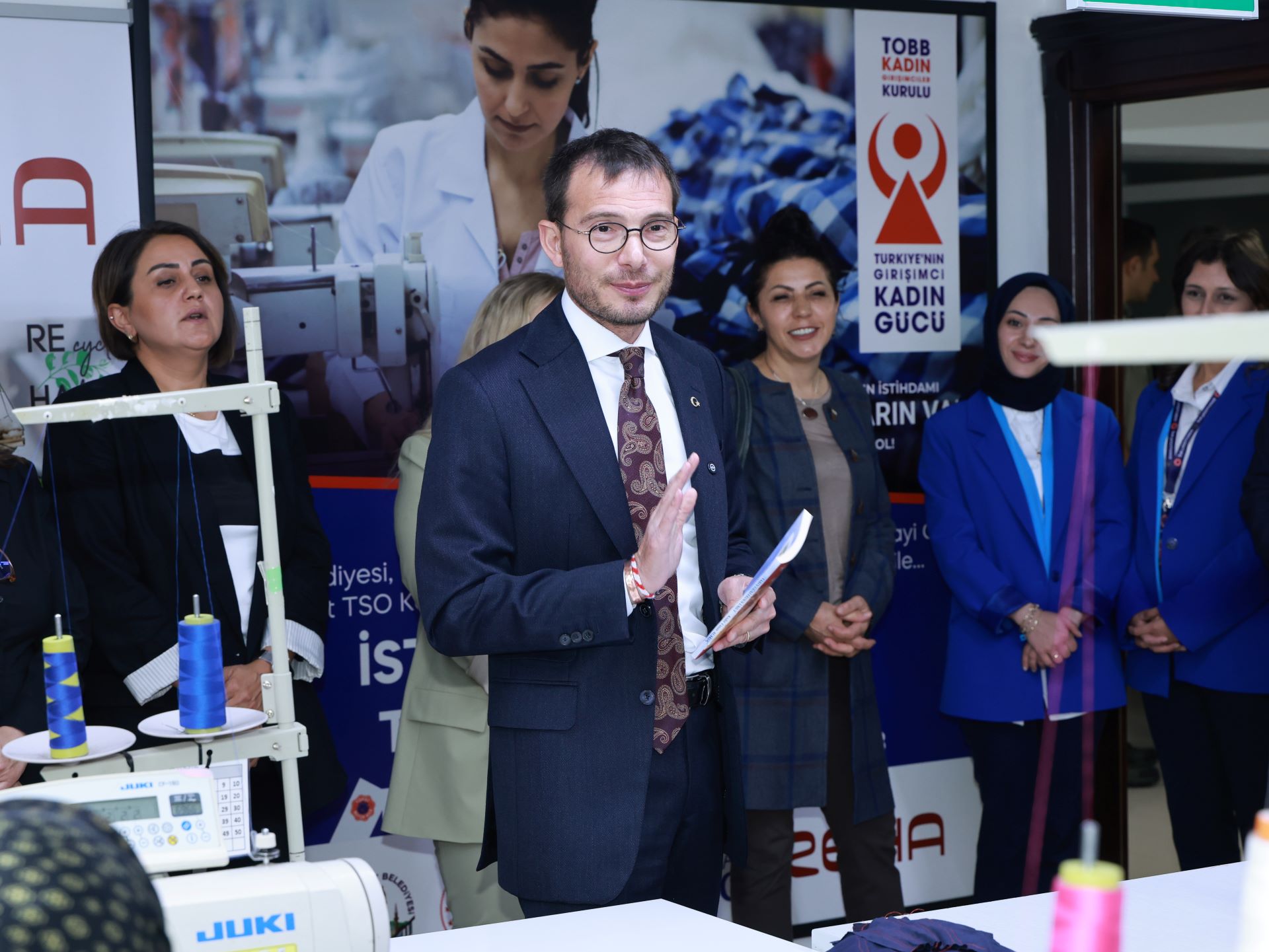 "SANAYİDE KADIN ELİ" PROJESİ İKİNCİ DÖNEMİ BAŞLADI