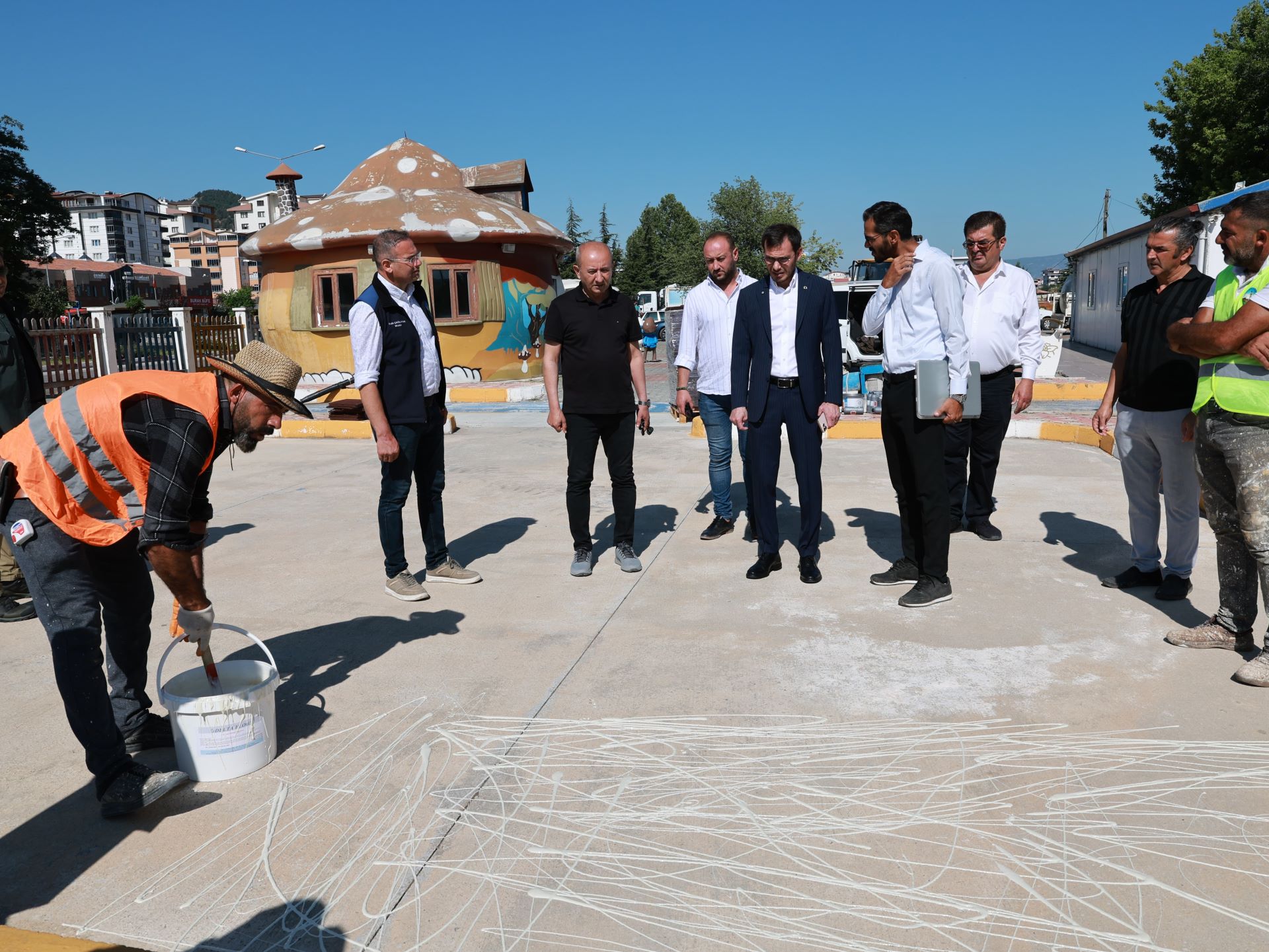 TOKAT BELEDİYESİ TRAFİK EĞİTİM PARKI BAŞTAN SONA YENİLENİYOR - Görsel 9