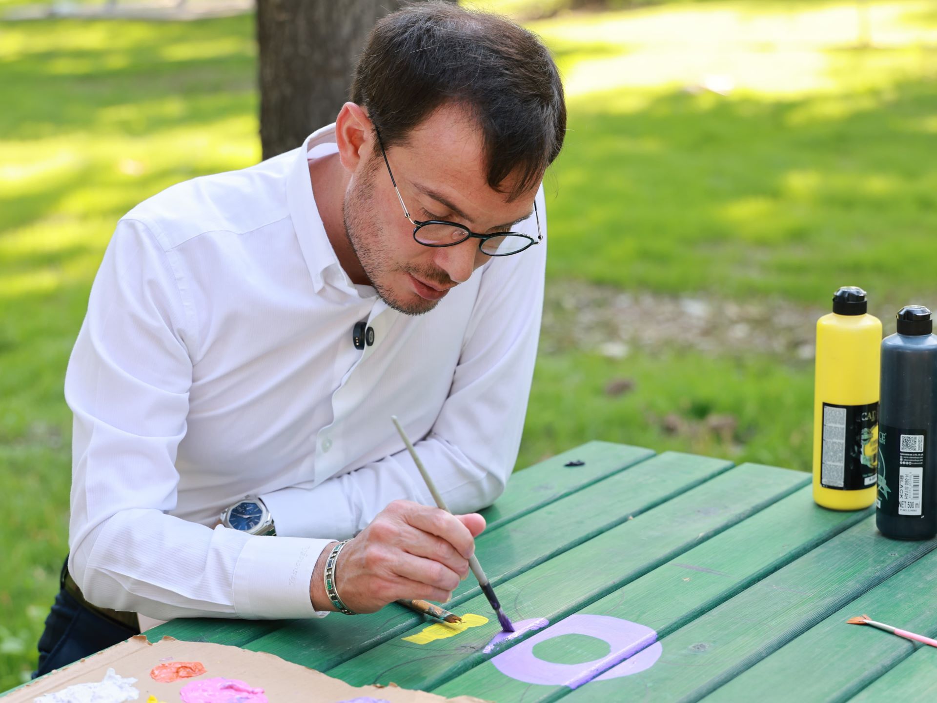 GÜMENEK MESİRE ALANI YAZA SANATLA HAZIRLANIYOR