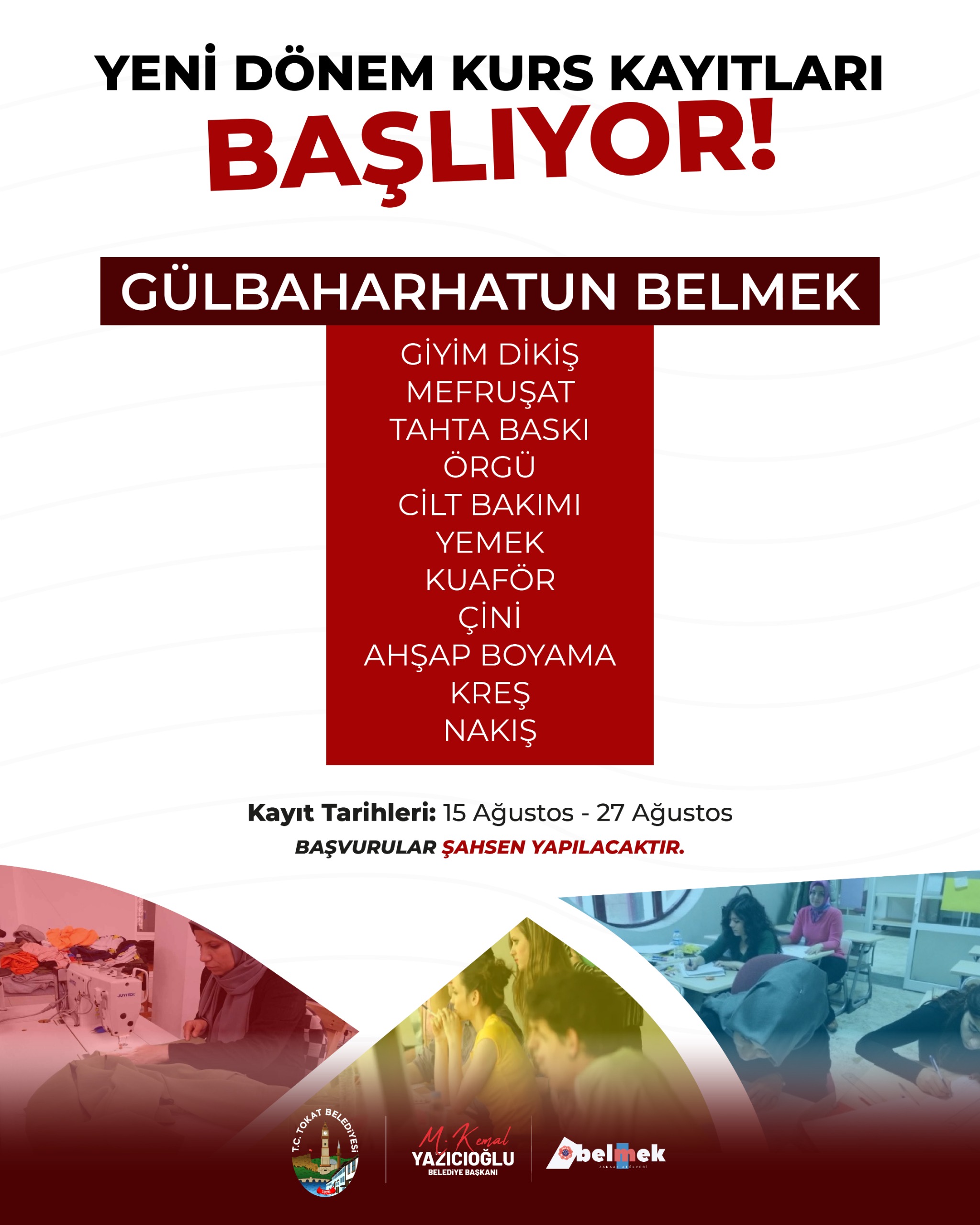 BELMEK’LERDE YENİ DÖNEM KURS KAYITLARI BAŞLIYOR - Görsel 2
