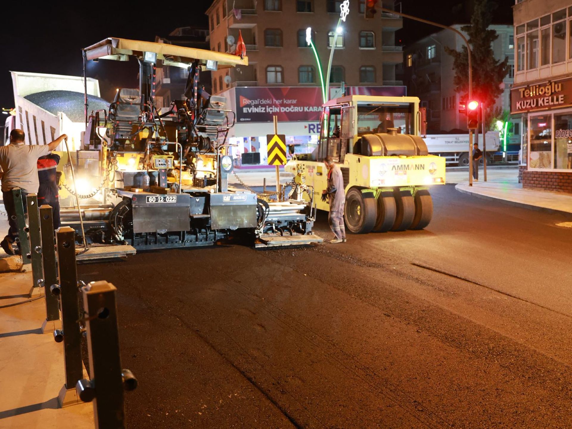 TOKAT BELEDİYESİ’NDEN ESKİ NİKSAR YOLU KAVŞAĞI’NA MODERN DOKUNUŞ - Görsel 1
