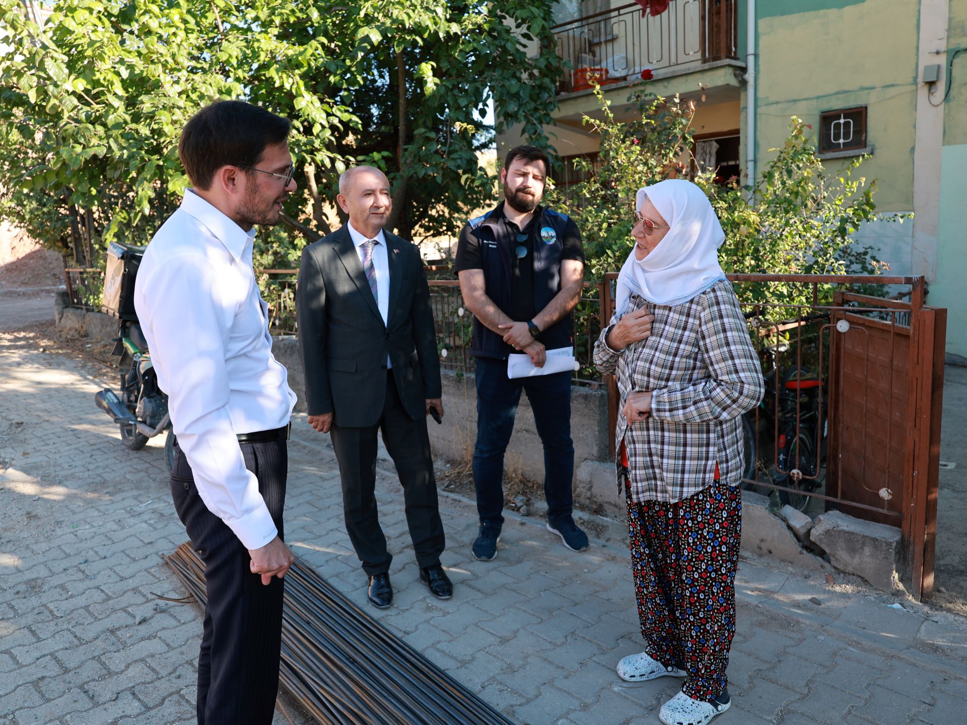BAŞKAN YAZICIOĞLU ÇALIŞMA ALANLARINI İNCELEDİ - Görsel 16