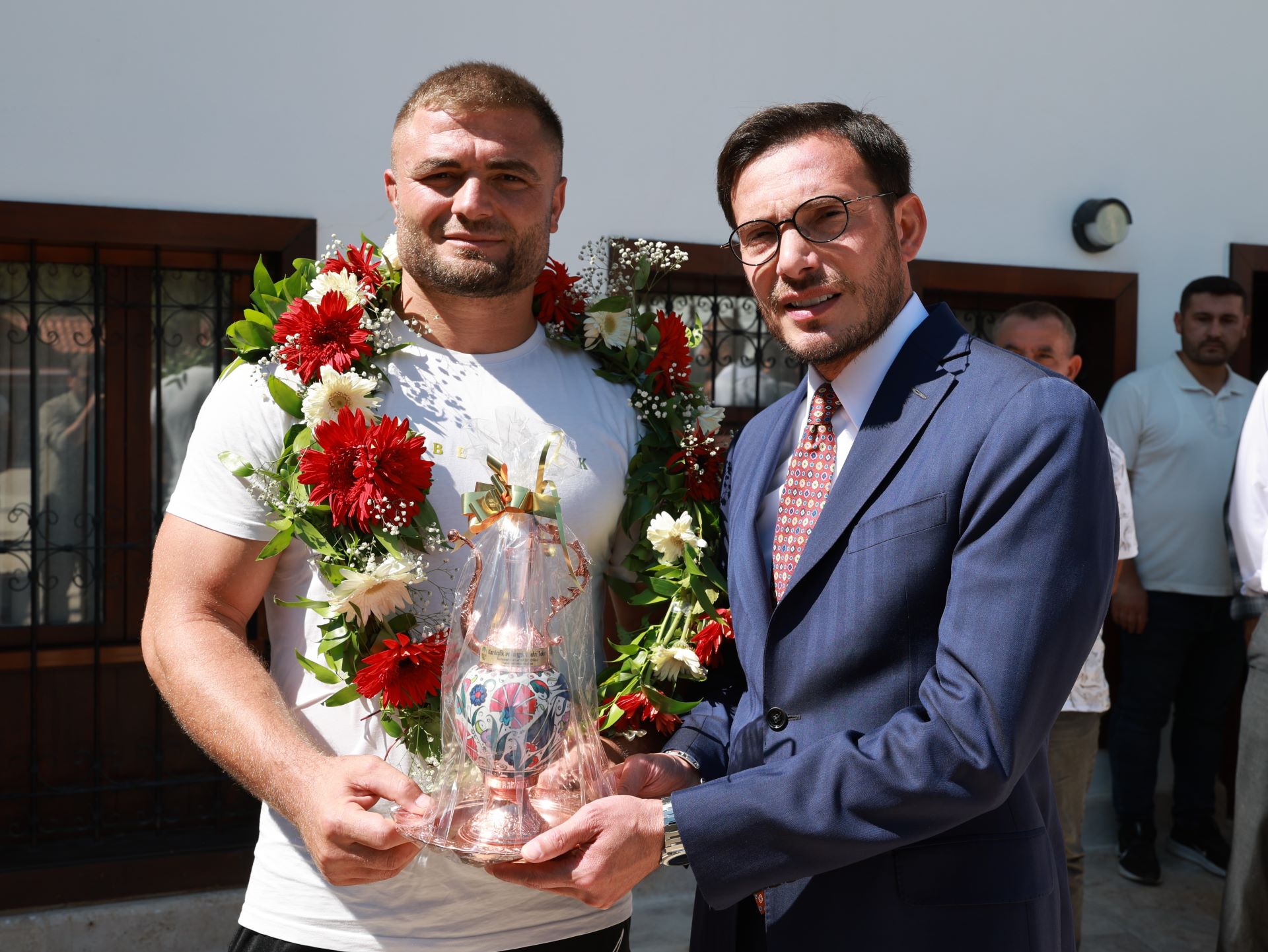 BAŞKAN YAZICIOĞLU BAŞPEHLİVAN SERHAT ELVAN’I TEBRİK ETTİ - Görsel 7