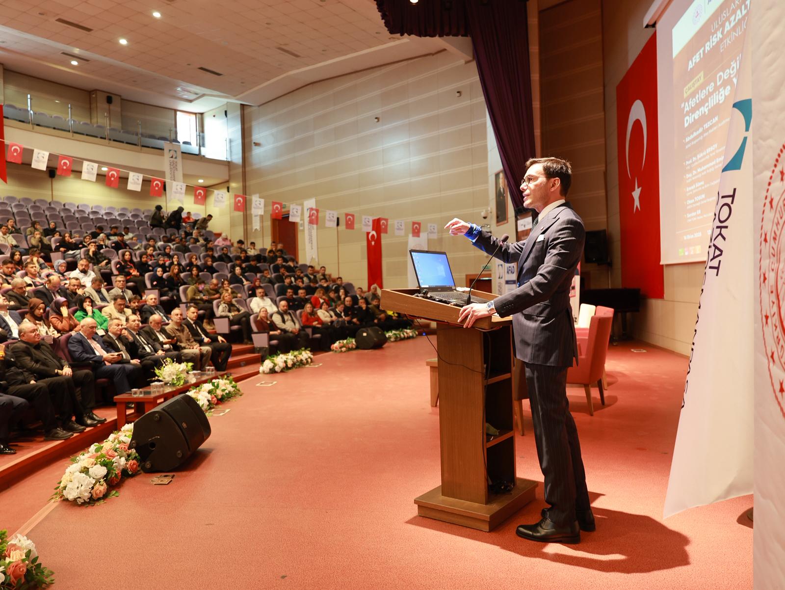BAŞKAN YAZICIOĞLU: “HEDEFİMİZ AFETLERE DİRENÇLİ ŞEHİR TOKAT”