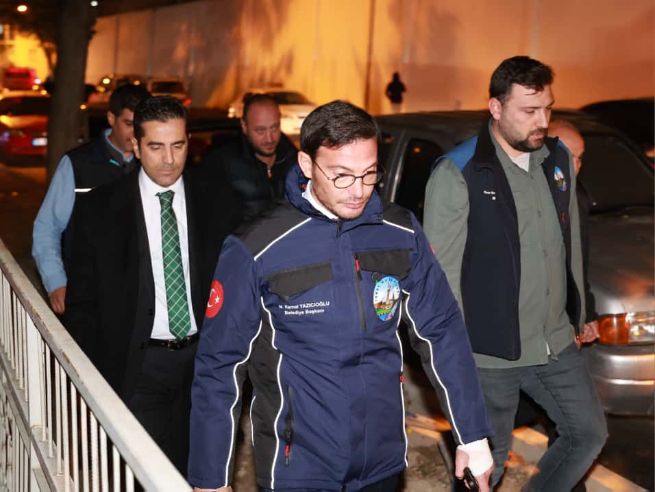 BAŞKAN YAZICIOĞLU, ÇALIŞMA ALANLARINI GECE GÜNDÜZ DEMEDEN YERİNDE İNCELİYOR - Görsel 14