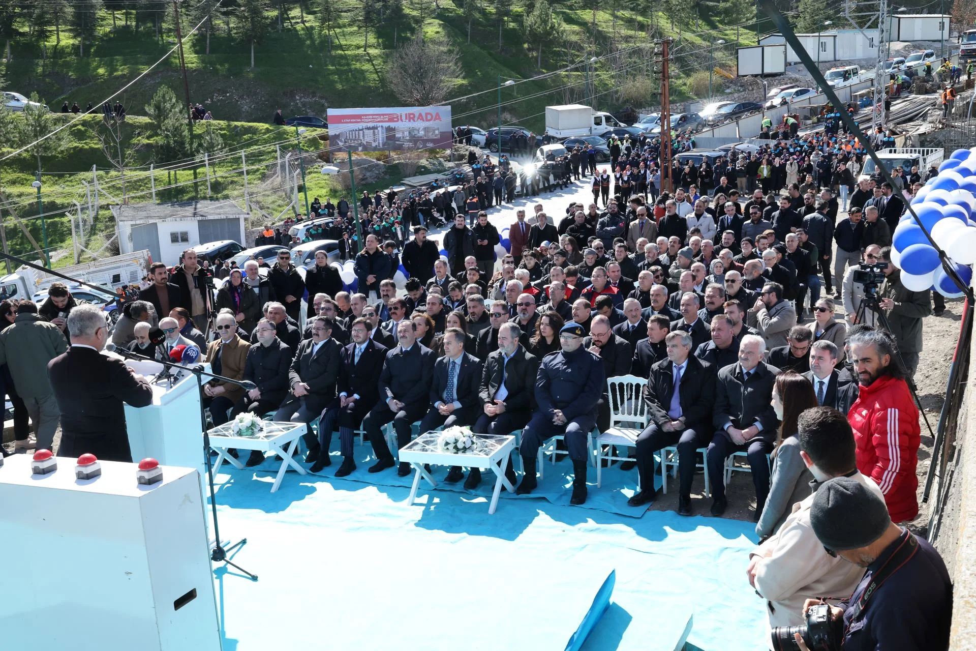 KENTSEL DÖNÜŞÜM 1. ETAP KONUTLARIN TEMEL ATMA TÖRENİ GERÇEKLEŞTİRİLDİ - Görsel 6