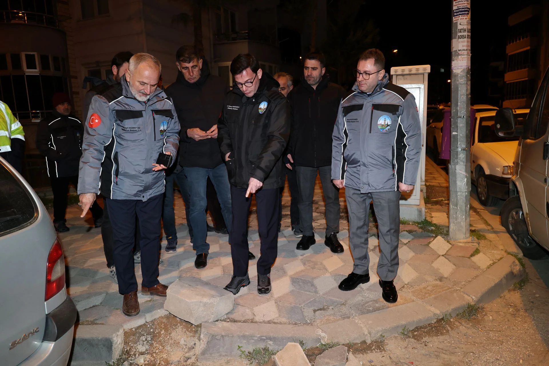 BAŞKAN YAZICIOĞLU’NDAN GECE MESAİSİ: SAHADA YÖNETİM ANLAYIŞI SÜRÜYOR - Görsel 2