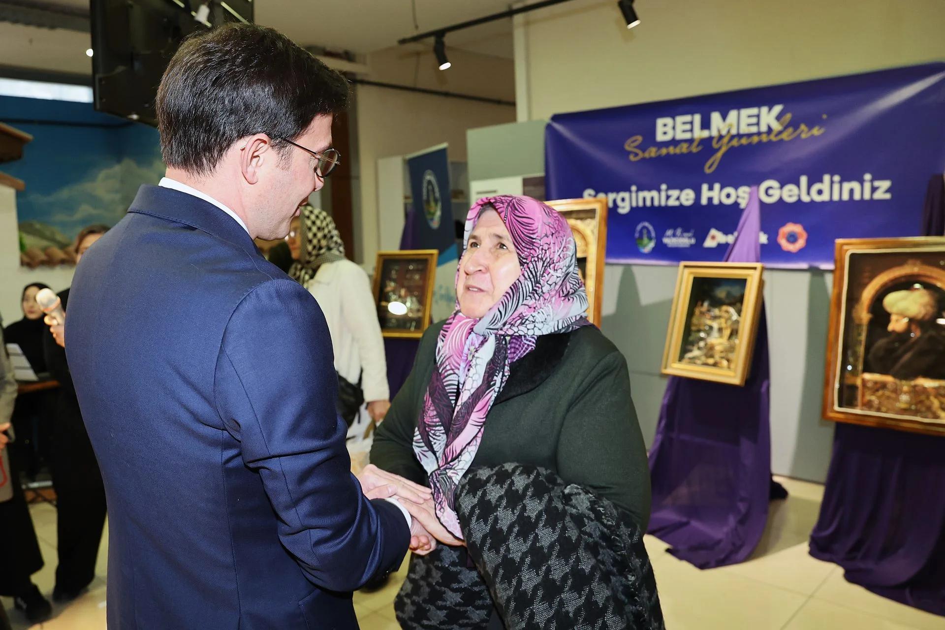 FİLOGRAFİ VE RÖLYEF SERGİSİ AÇILDI - Görsel 1