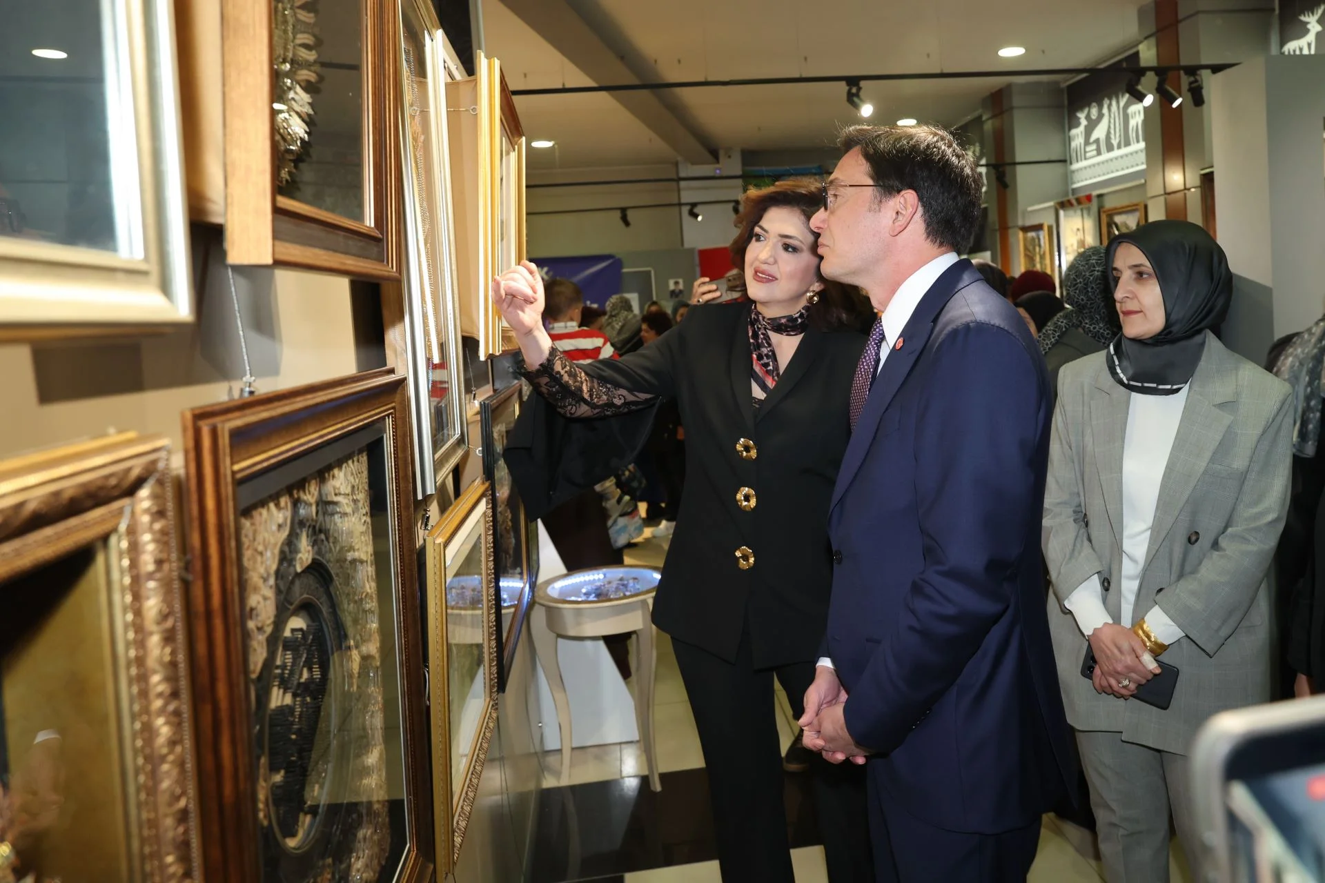 FİLOGRAFİ VE RÖLYEF SERGİSİ AÇILDI - Görsel 6