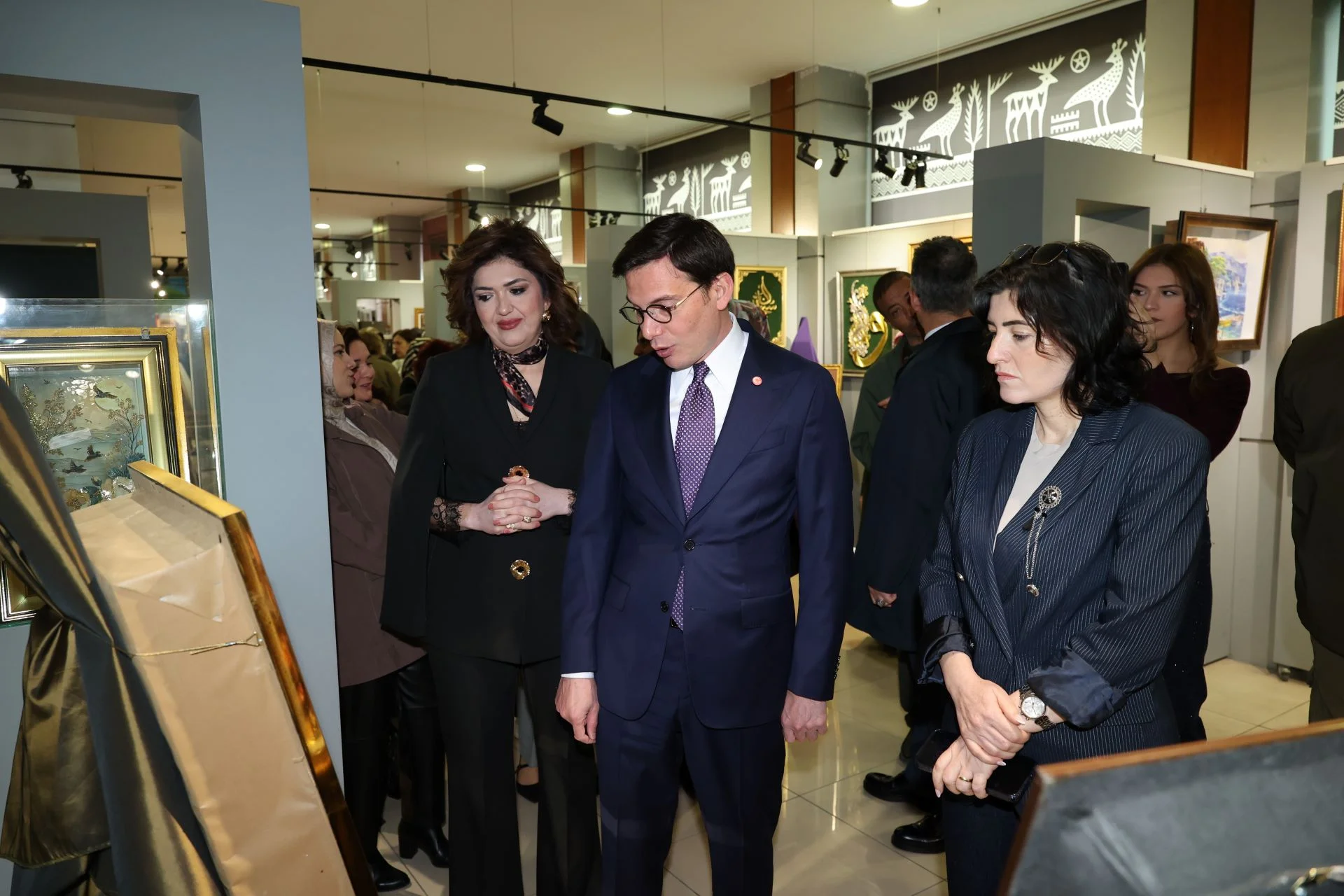 FİLOGRAFİ VE RÖLYEF SERGİSİ AÇILDI - Görsel 7