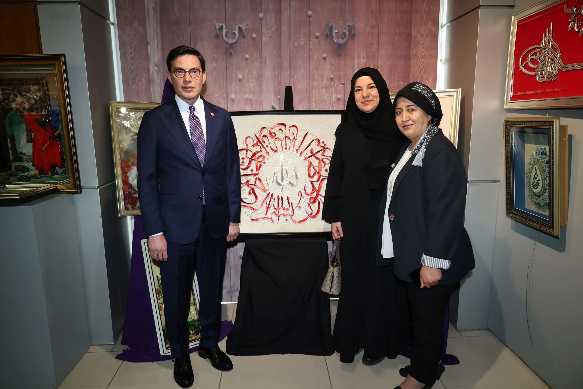 FİLOGRAFİ VE RÖLYEF SERGİSİ AÇILDI - Görsel 10