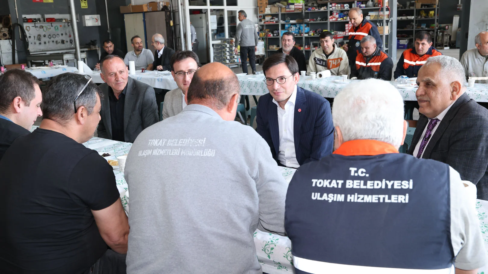 BAŞKAN YAZICIOĞLU, HAFTAYA PERSONELİYLE “BİSMİLLAH” DEDİ