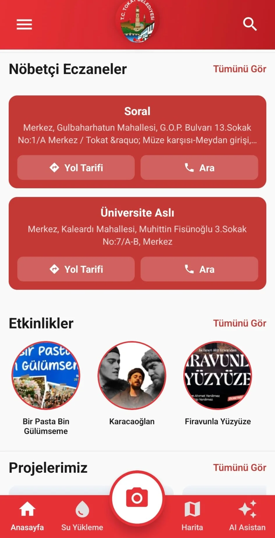 TOKAT BELEDİYESİ MOBİL UYGULAMA YENİLENDİ - Görsel 4