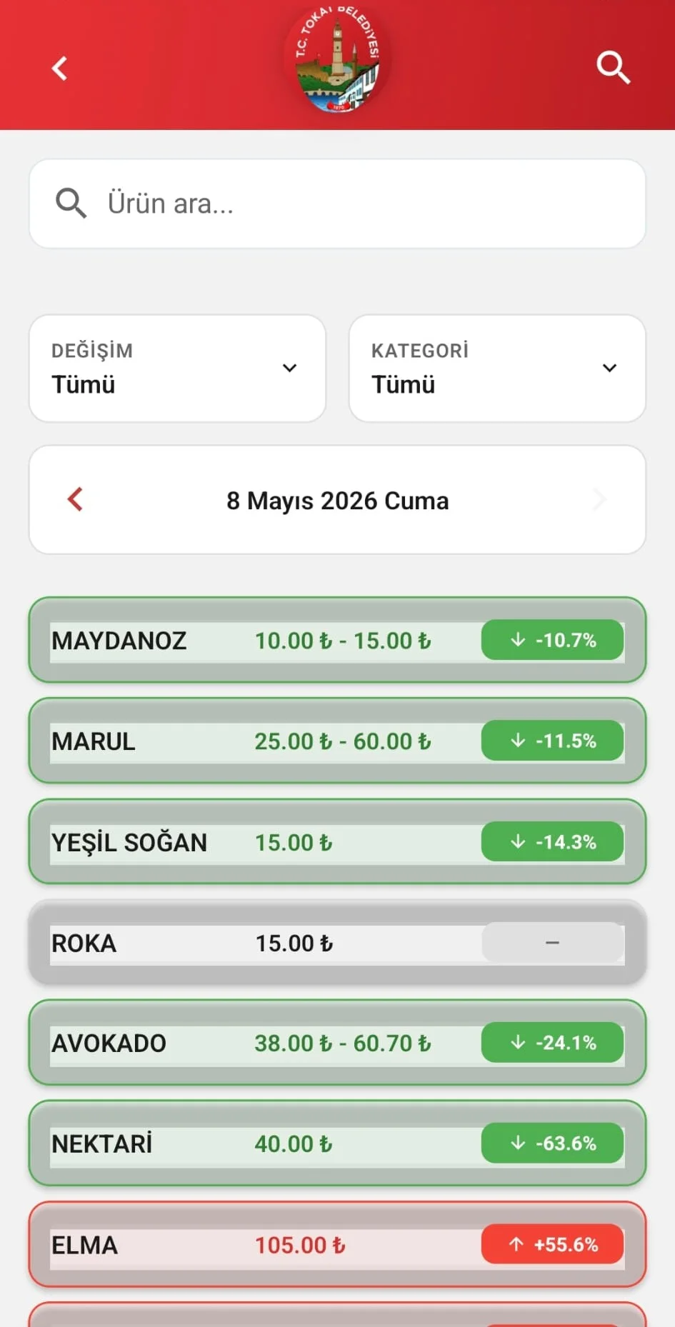 TOKAT BELEDİYESİ MOBİL UYGULAMA YENİLENDİ - Görsel 5