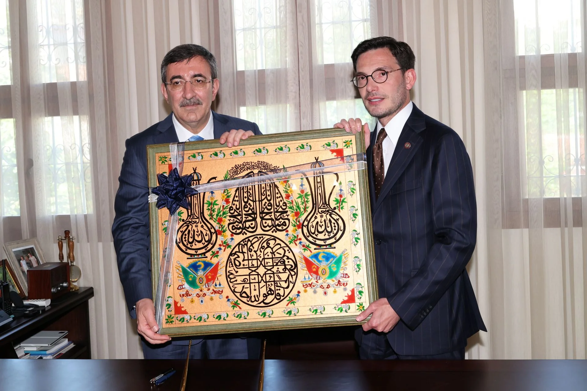 CUMHURBAŞKANI YARDIMCISI CEVDET YILMAZ TOKAT BELEDİYESİ’Nİ ZİYARET ETTİ - Görsel 3