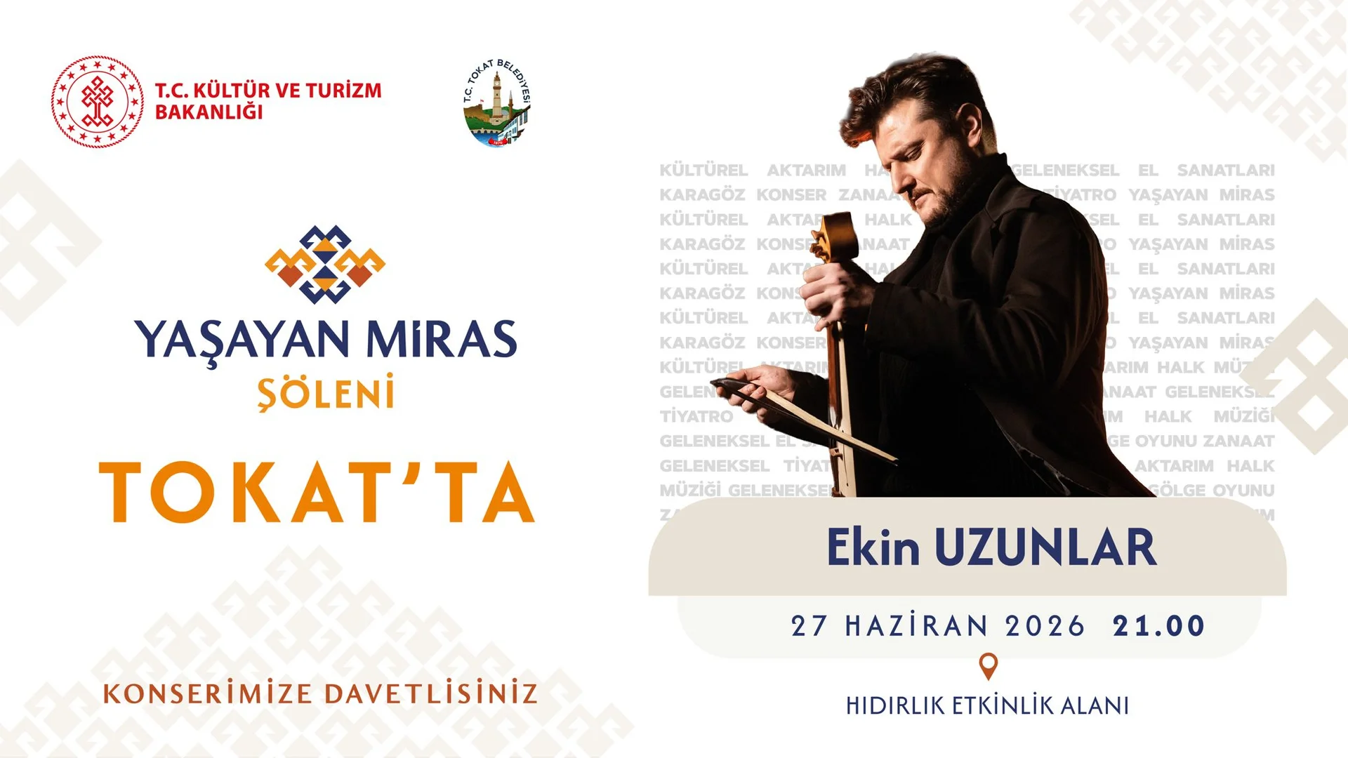 YAŞAYAN MİRAS ŞÖLENİ TOKAT’TA BAŞLIYOR - Görsel 3