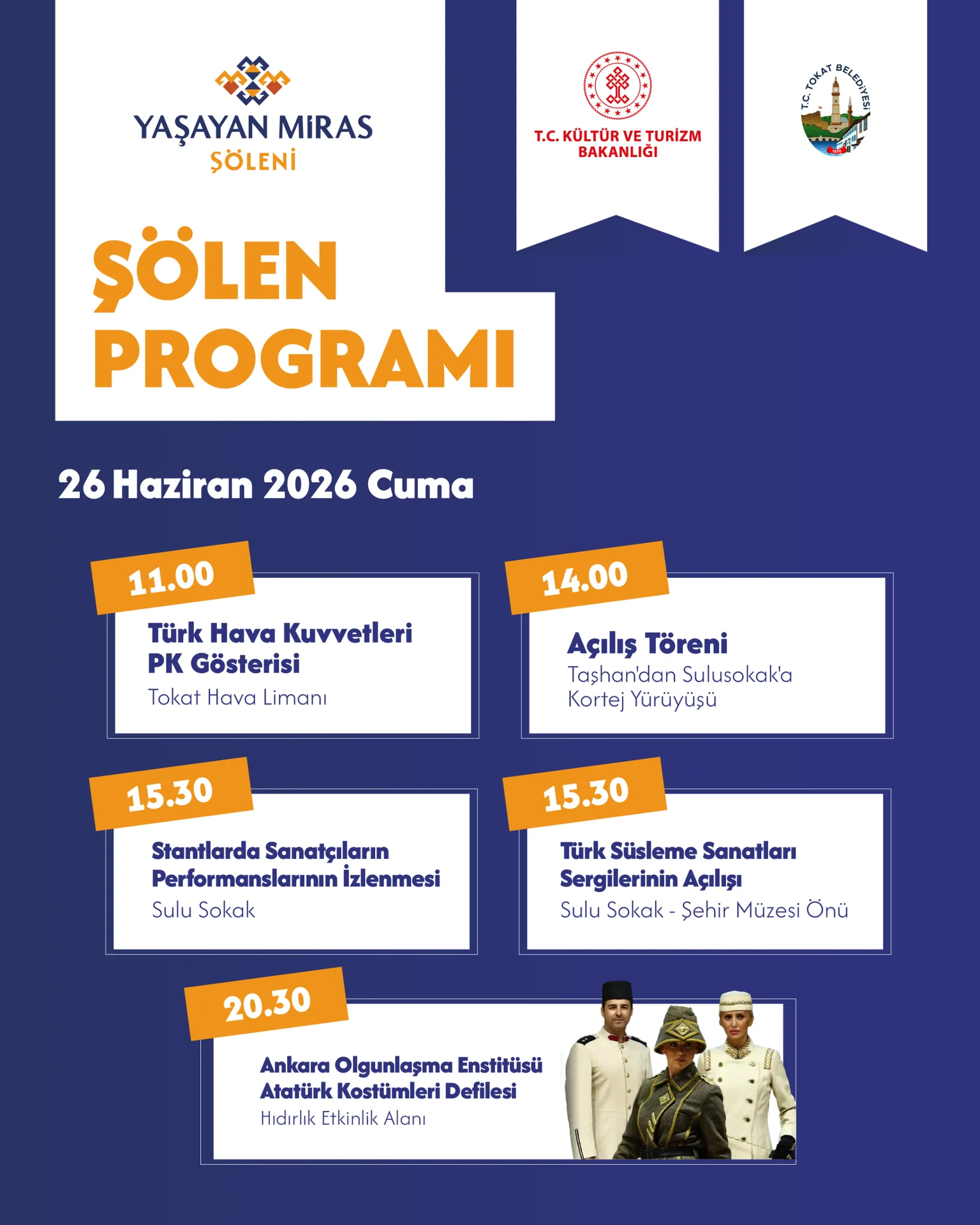 YAŞAYAN MİRAS ŞÖLENİ TOKAT’TA BAŞLIYOR - Görsel 4