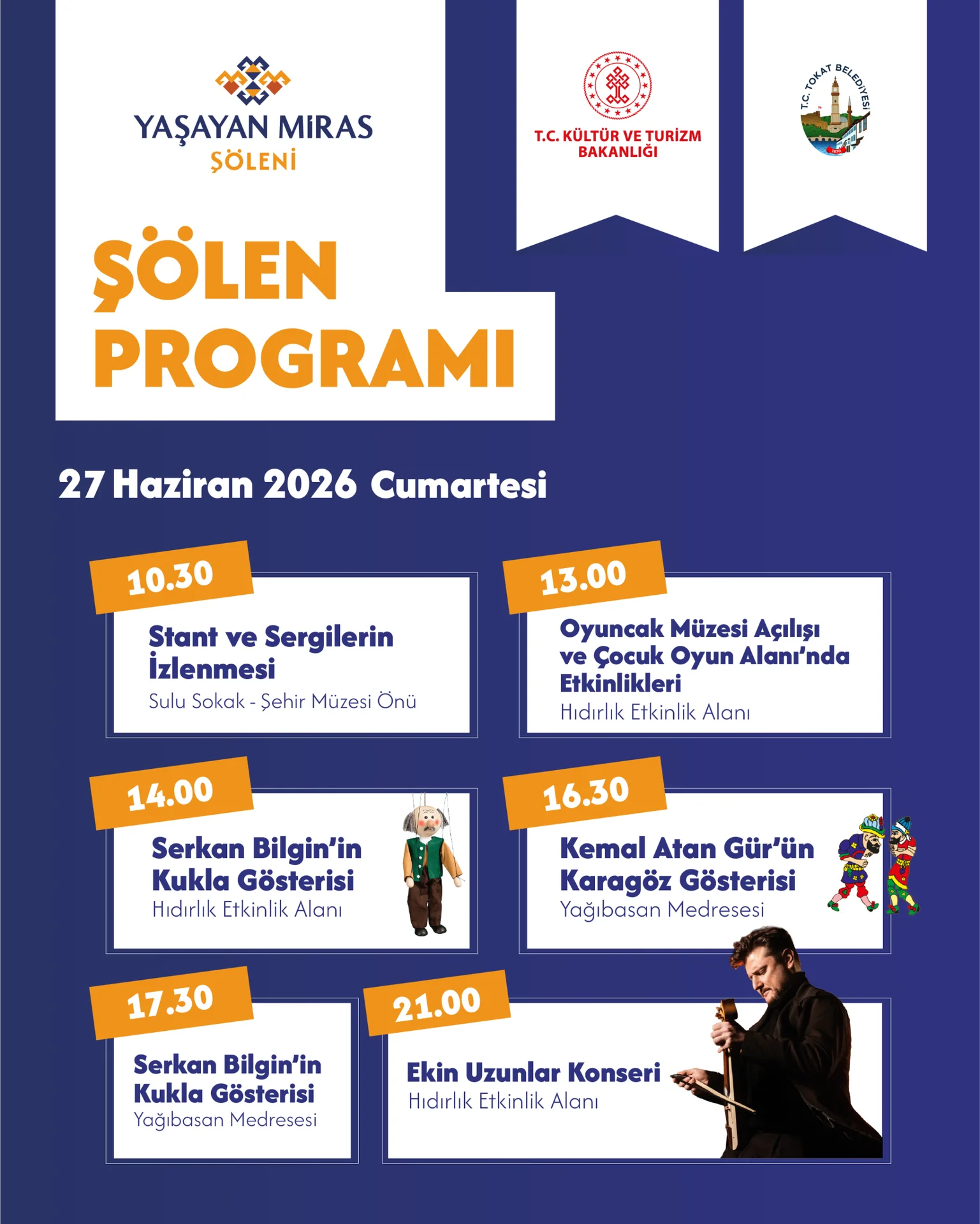 YAŞAYAN MİRAS ŞÖLENİ TOKAT’TA BAŞLIYOR - Görsel 5