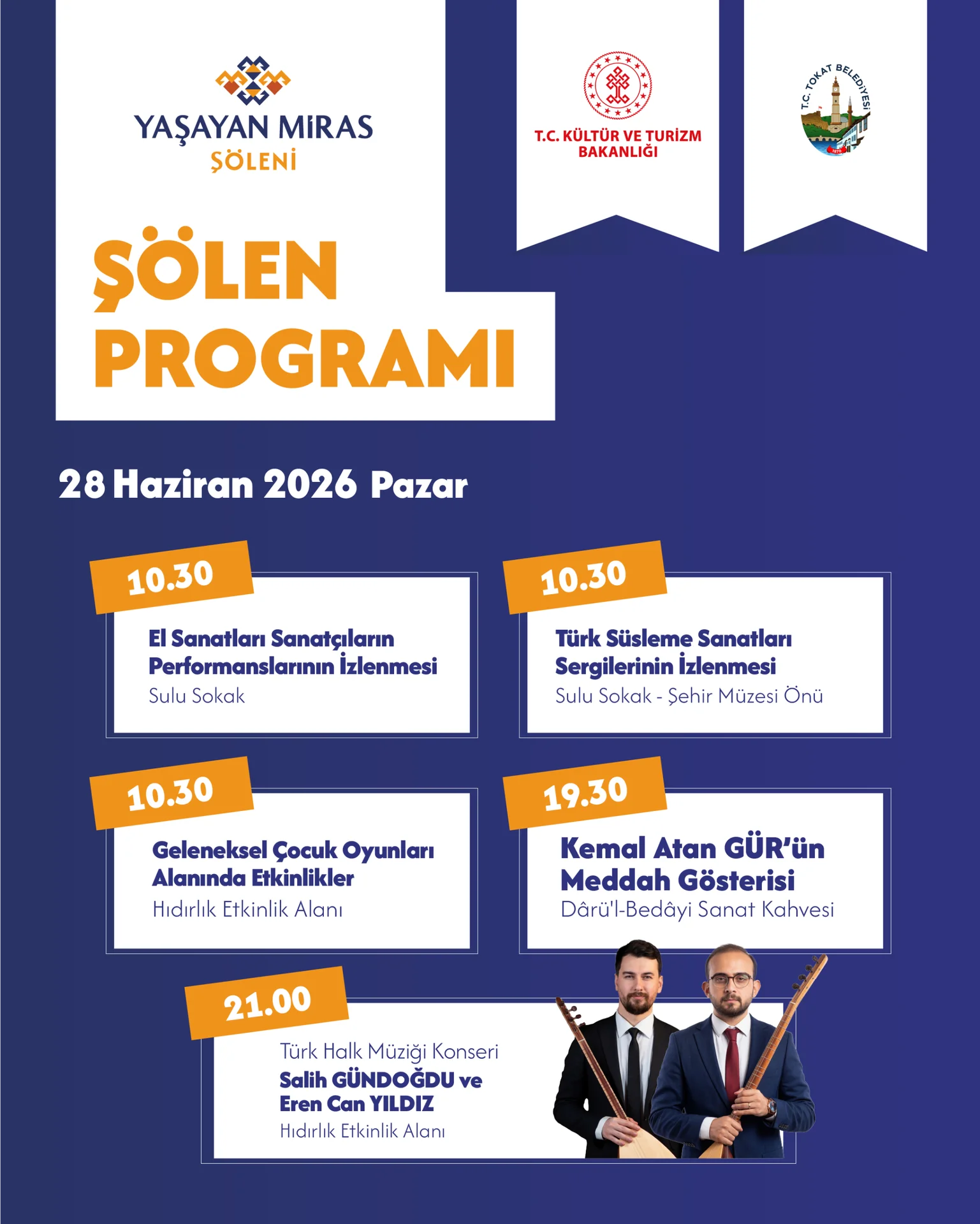 YAŞAYAN MİRAS ŞÖLENİ TOKAT’TA BAŞLIYOR - Görsel 6