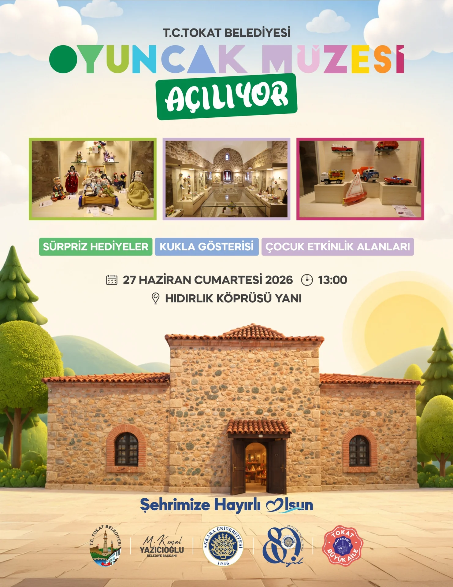 TOKAT’TA BİR İLK: TOKAT BELEDİYESİ OYUNCAK MÜZESİ AÇILIYOR - Görsel 7
