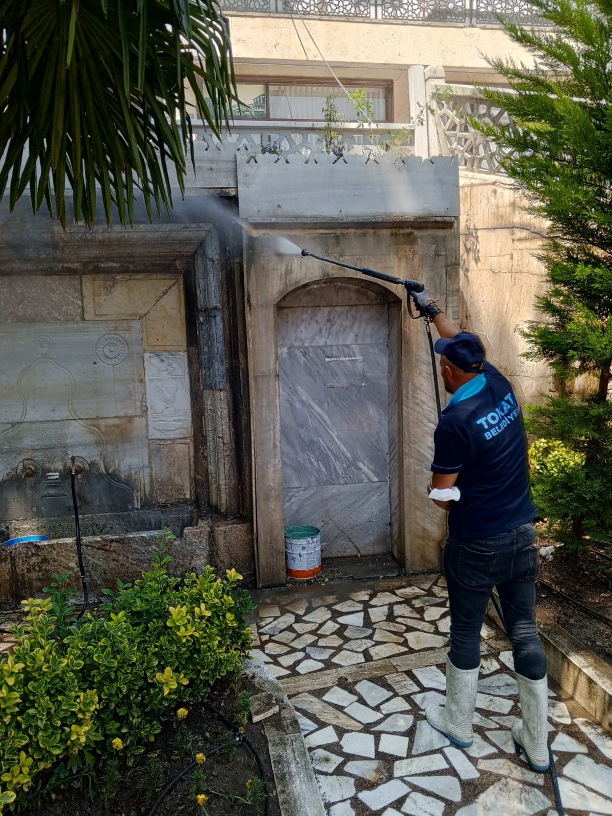 TOKAT BELEDİYESİ'NDEN NİKSAR'DAKİ TARİHİ ALANLARA JET DESTEK - Görsel 13