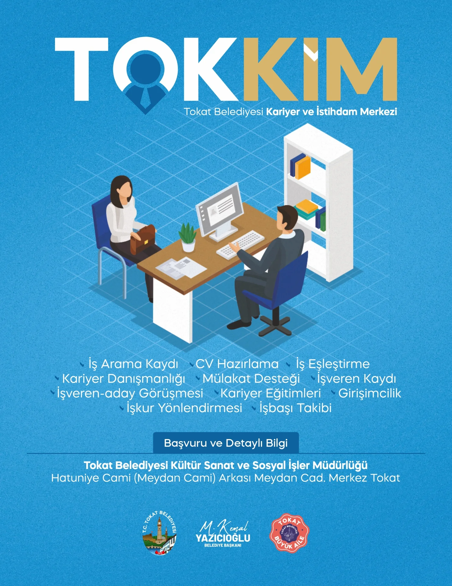 TOKKİM BÜROSU HİZMETE AÇILDI - Görsel 1